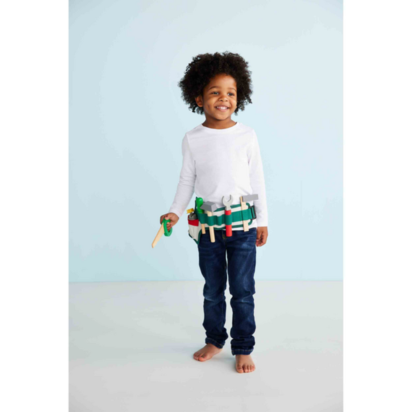 Mudpie Wood Tool Belt Toy Set