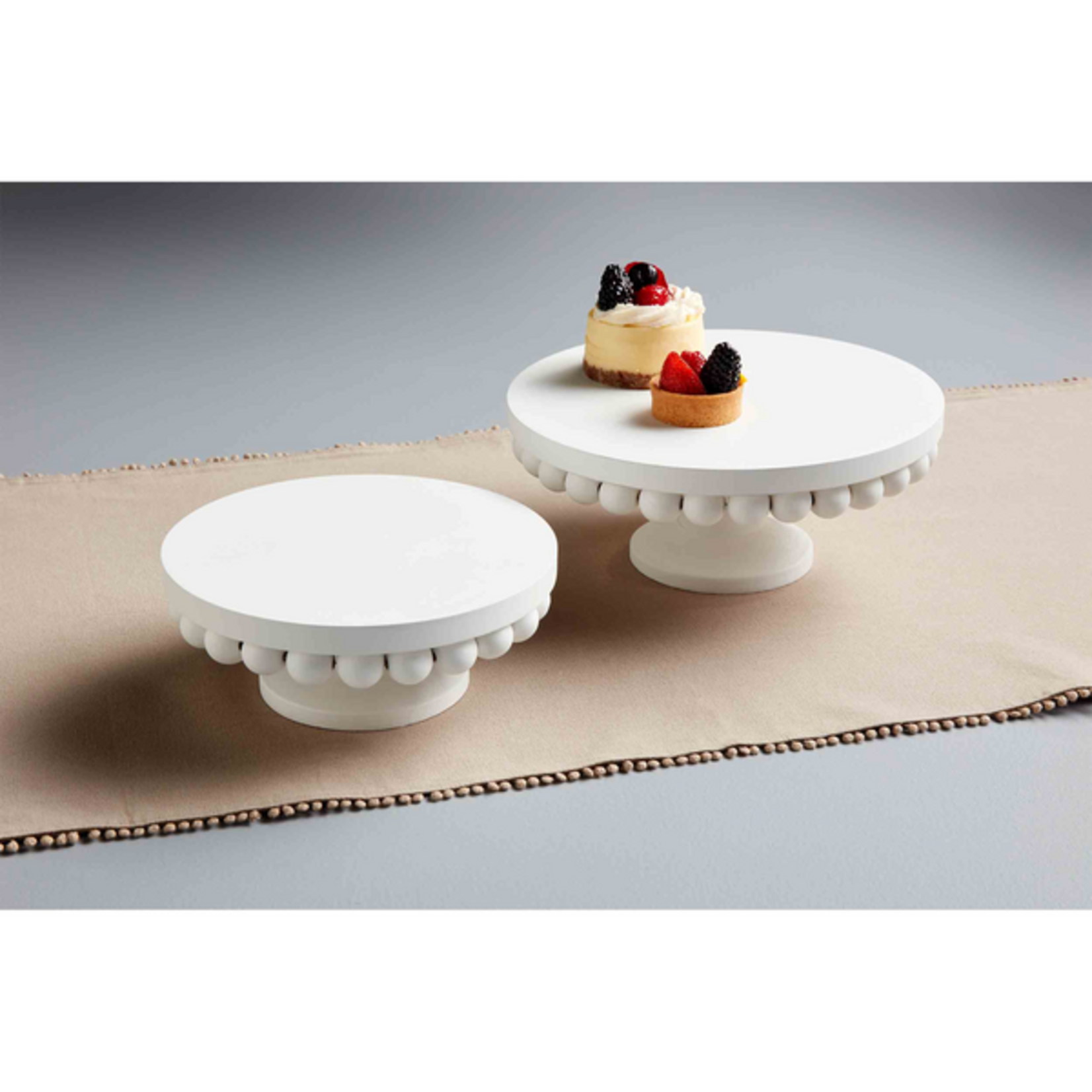 Mudpie Large Beaded Pedestal