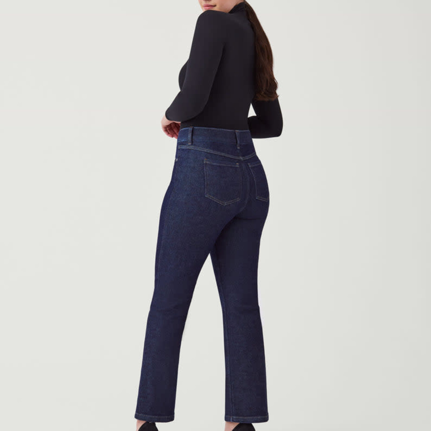 Spanx Cropped Kick Flare Jeans