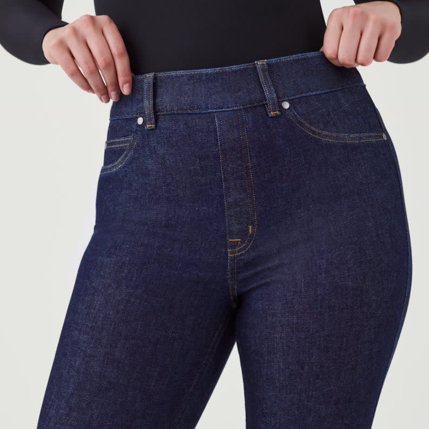 Spanx Cropped Kick Flare Jeans