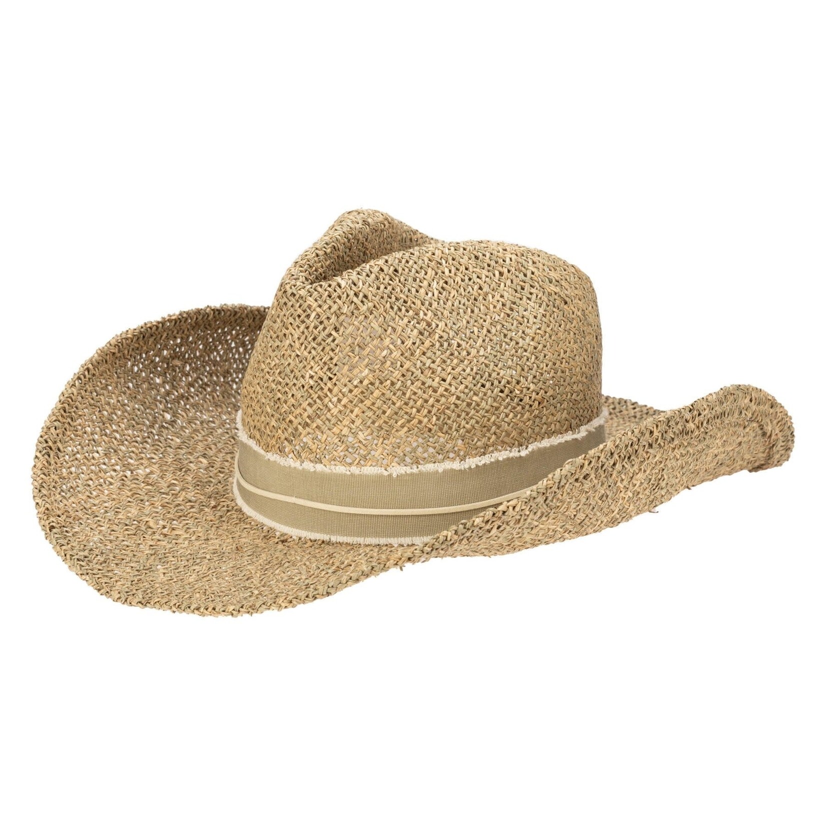 Rooted Seagrass Cowboy Hat