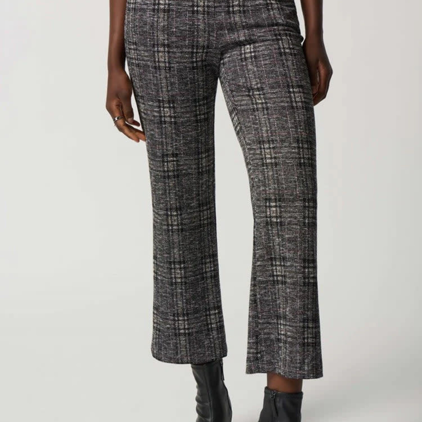 Joseph Ribkoff Checkered Cropped Pant