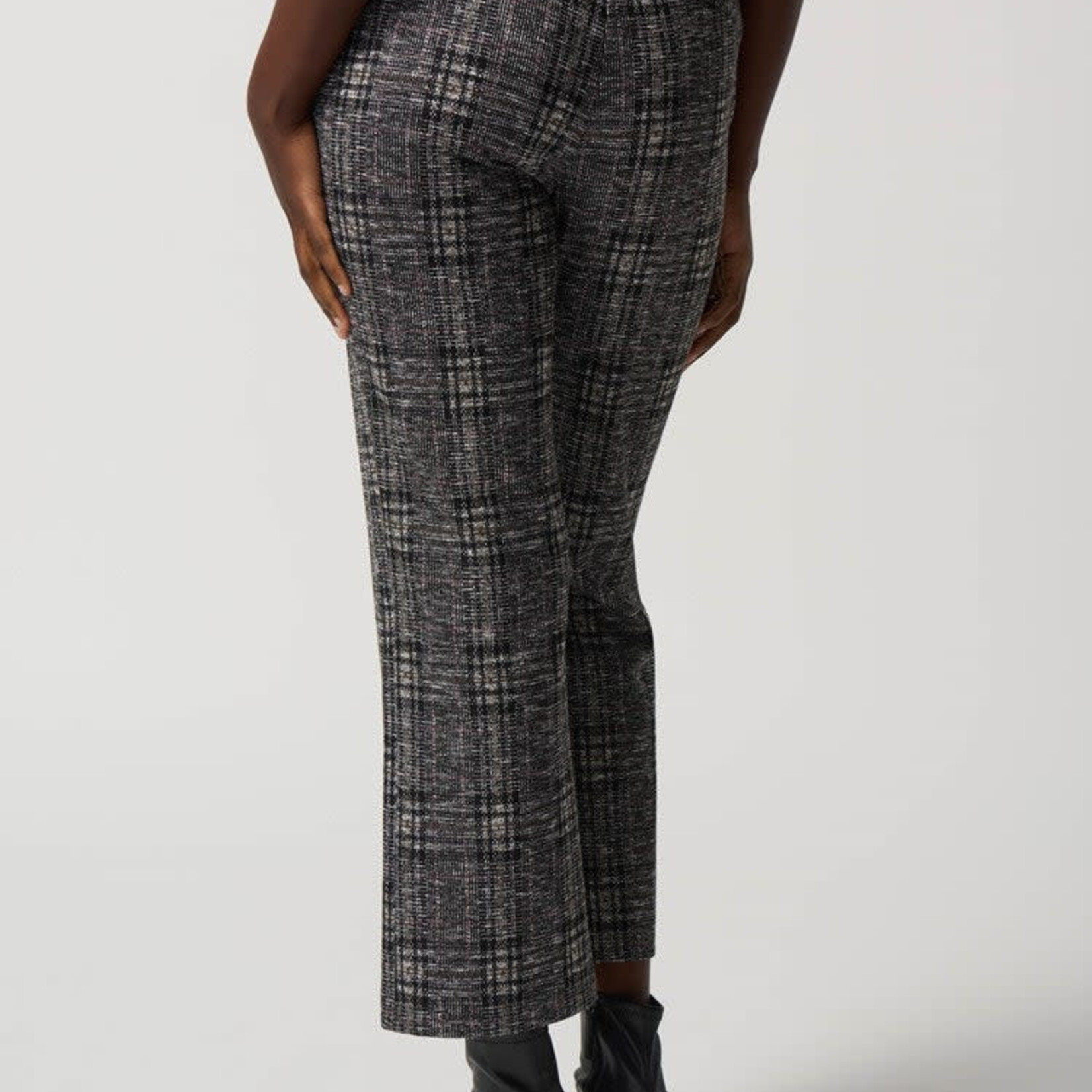 Joseph Ribkoff Checkered Cropped Pant