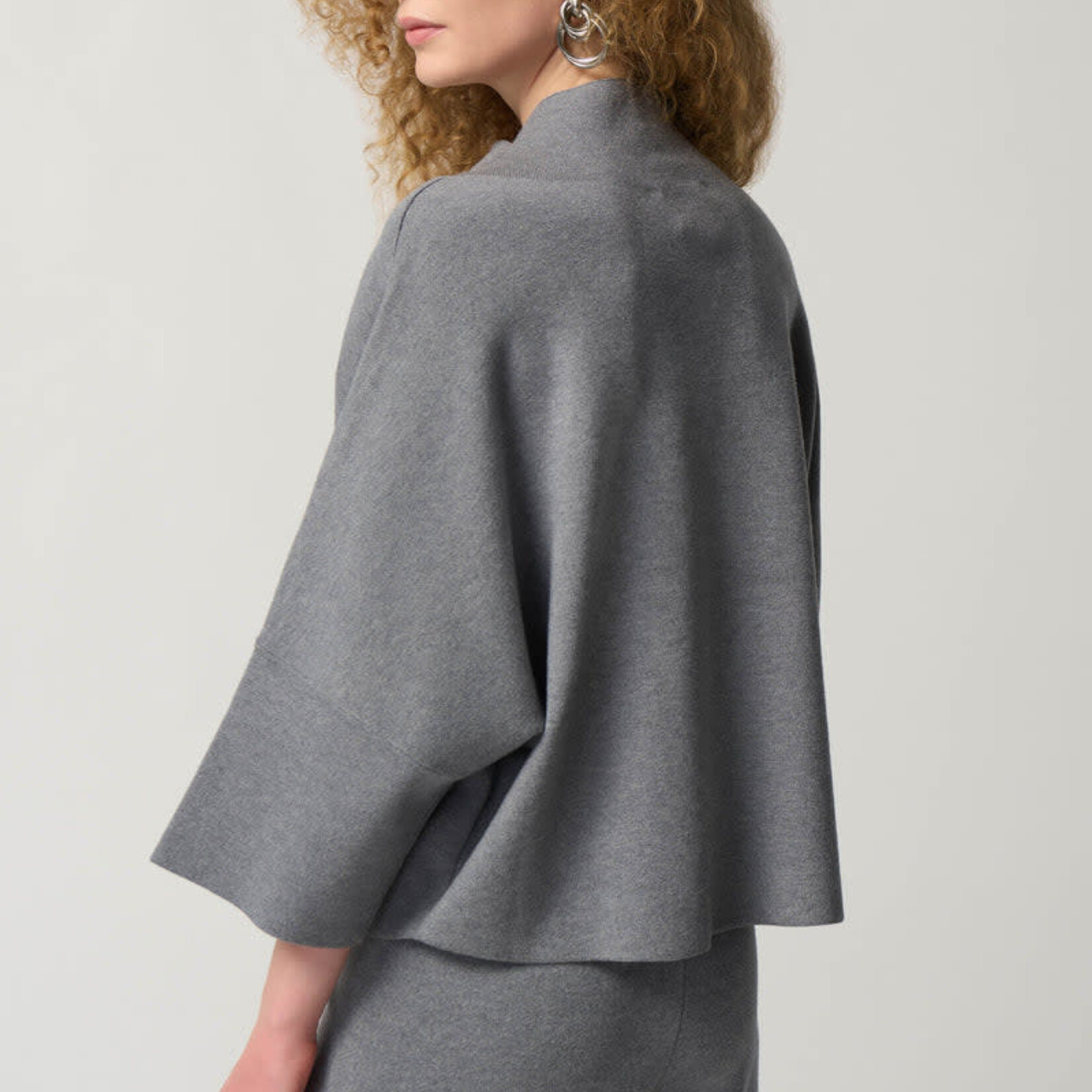 Joseph Ribkoff Funnel Neck Boxy Top