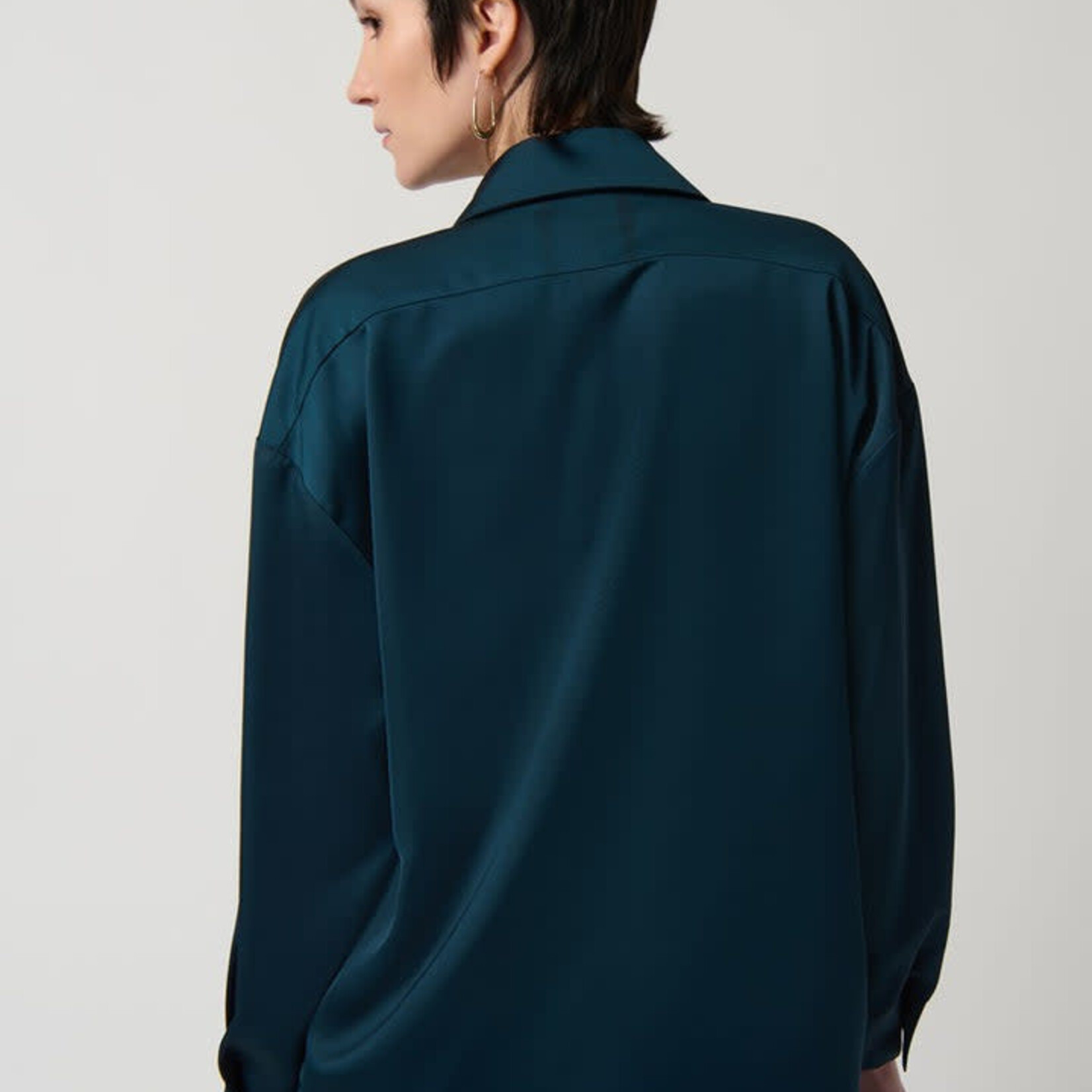 Joseph Ribkoff Satin Button Down Top