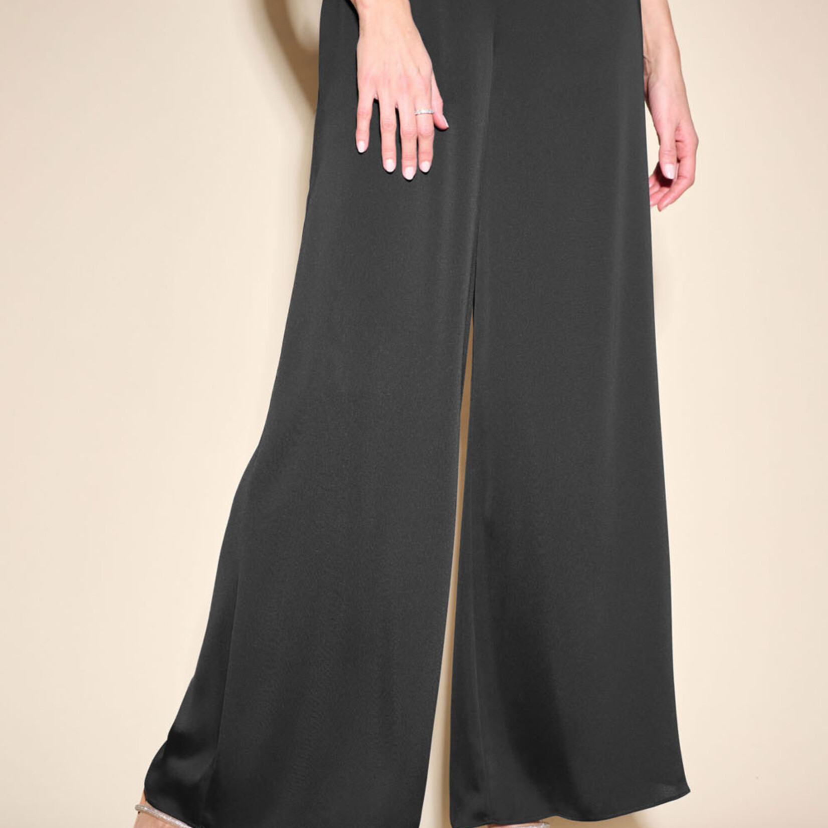 Joseph Ribkoff Satin Wide Leg Pant
