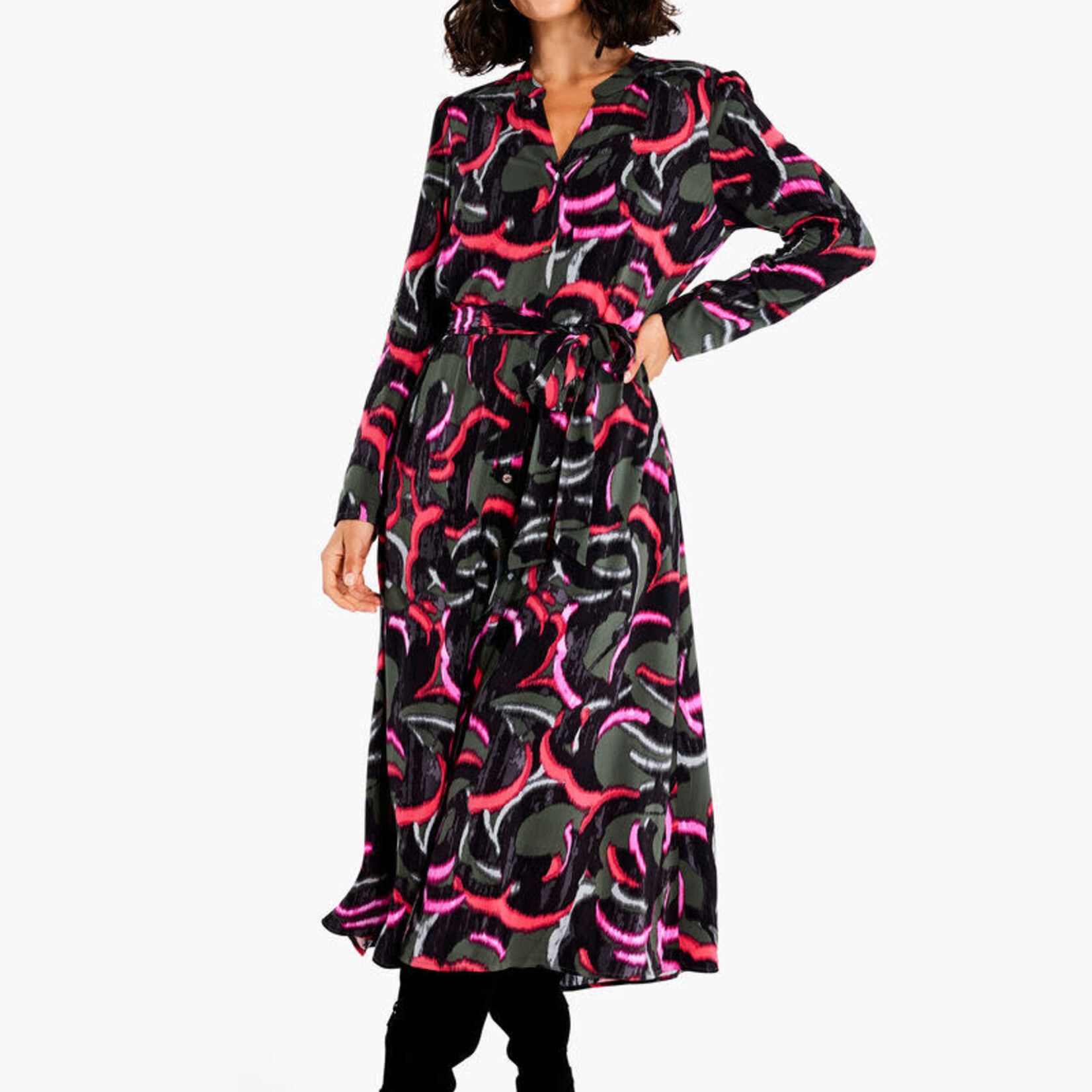 Nic + Zoe Neon Doodle Live In Dress