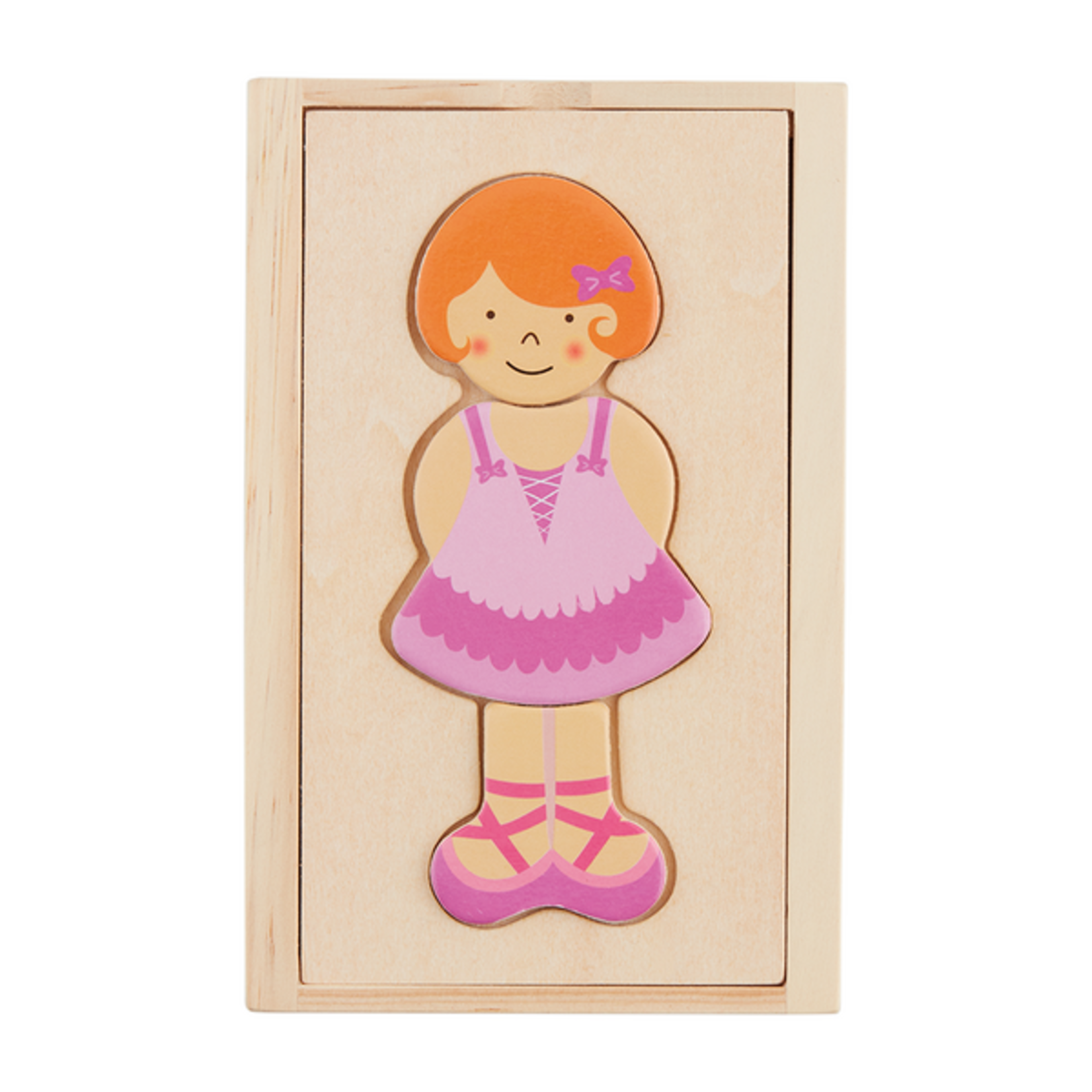 Mudpie Wood Dress Up Puzzle