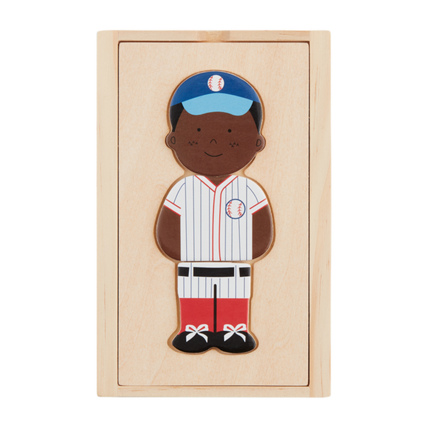 Mudpie Wood Dress Up Puzzle
