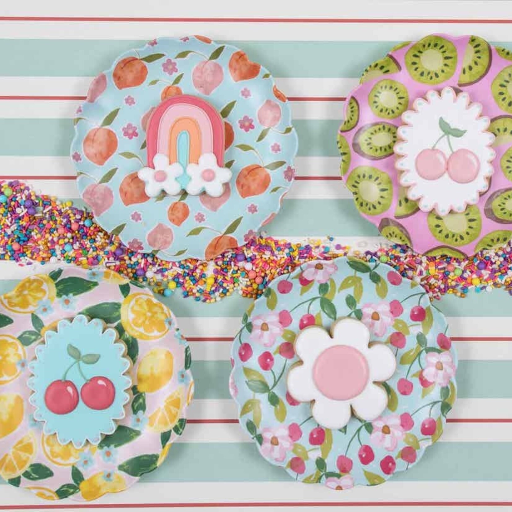 Mudpie Fruit Outdoor Plates