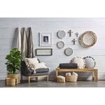 Mudpie Round Pom Pillow