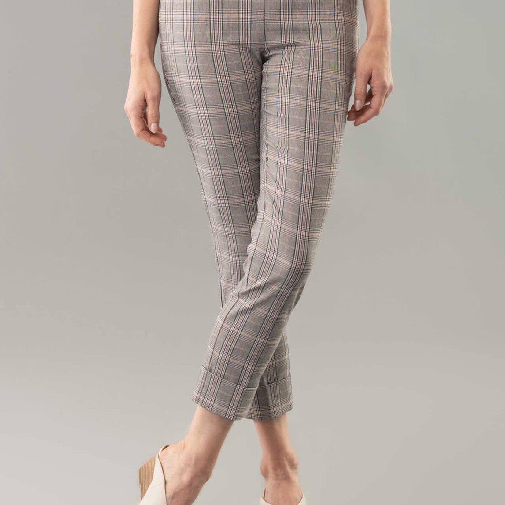 Birmingham Plaid Crop Pant 26in