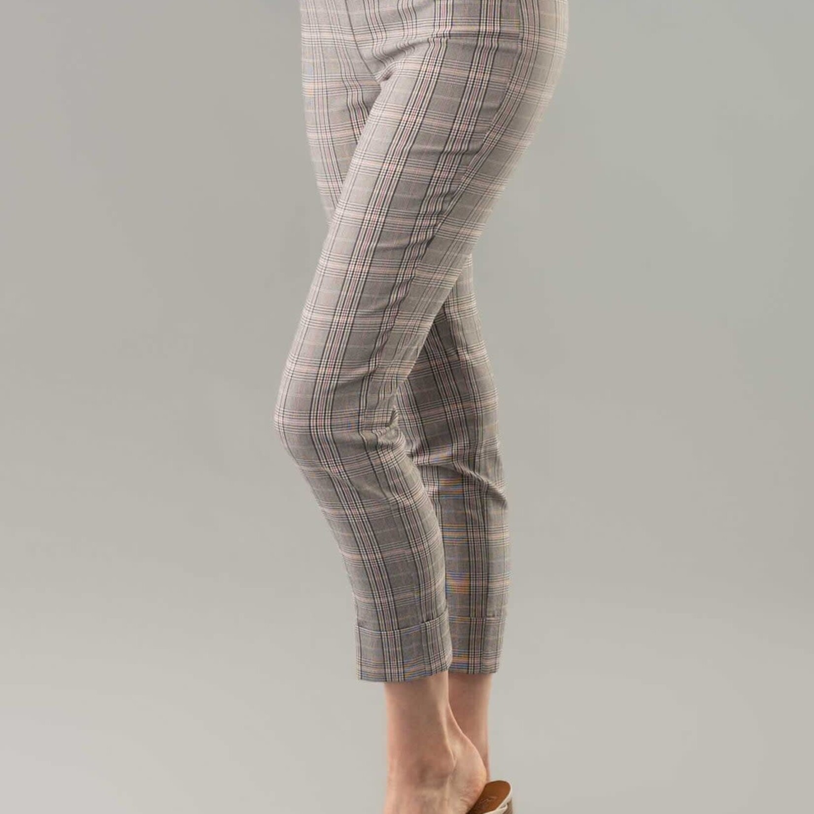 Birmingham Plaid Crop Pant 26in