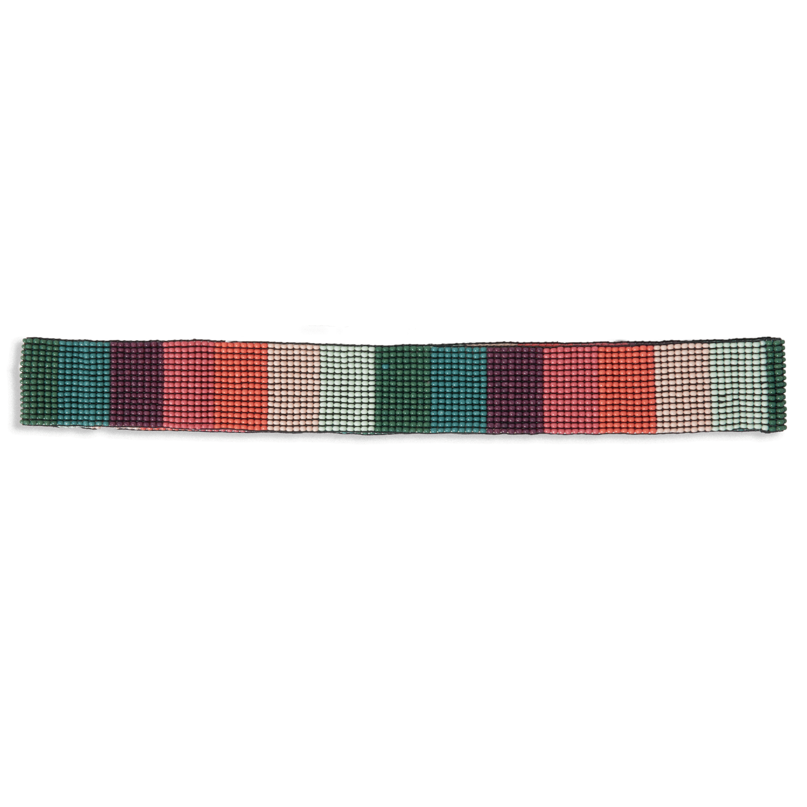 Ink + Alloy Ryan Striped Beaded Stretch Hat Band