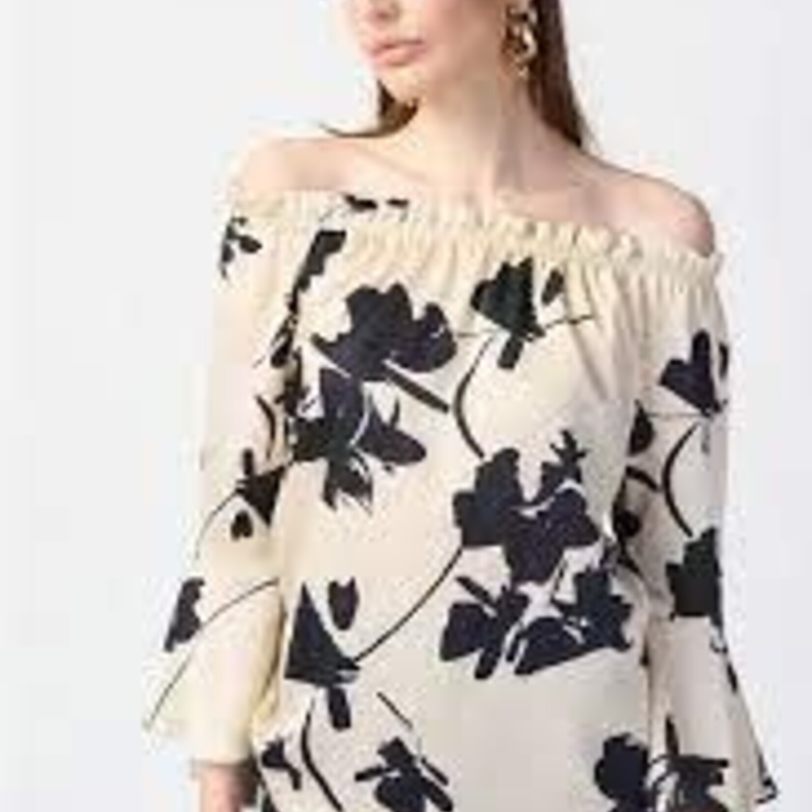 Joseph Ribkoff Off Shoulder Floral Top