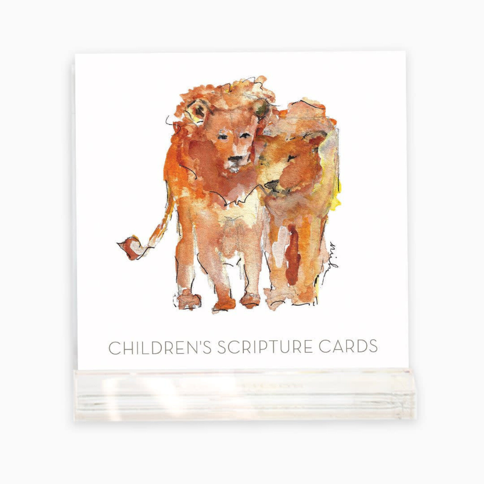 Anne Neilson Children's Scripture Cards + Holder
