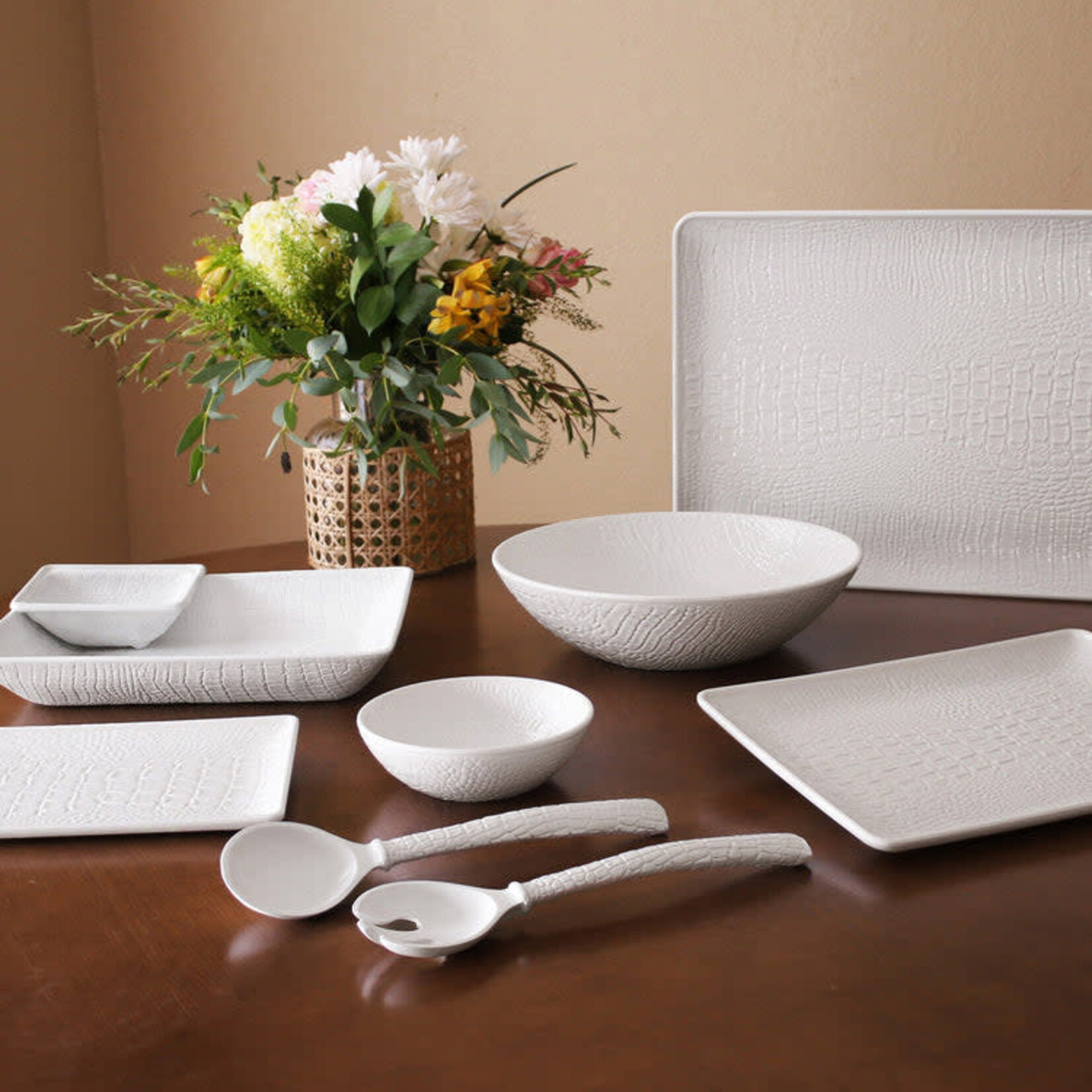 Beatriz Ball Vida Croc Large Rectangular Tray