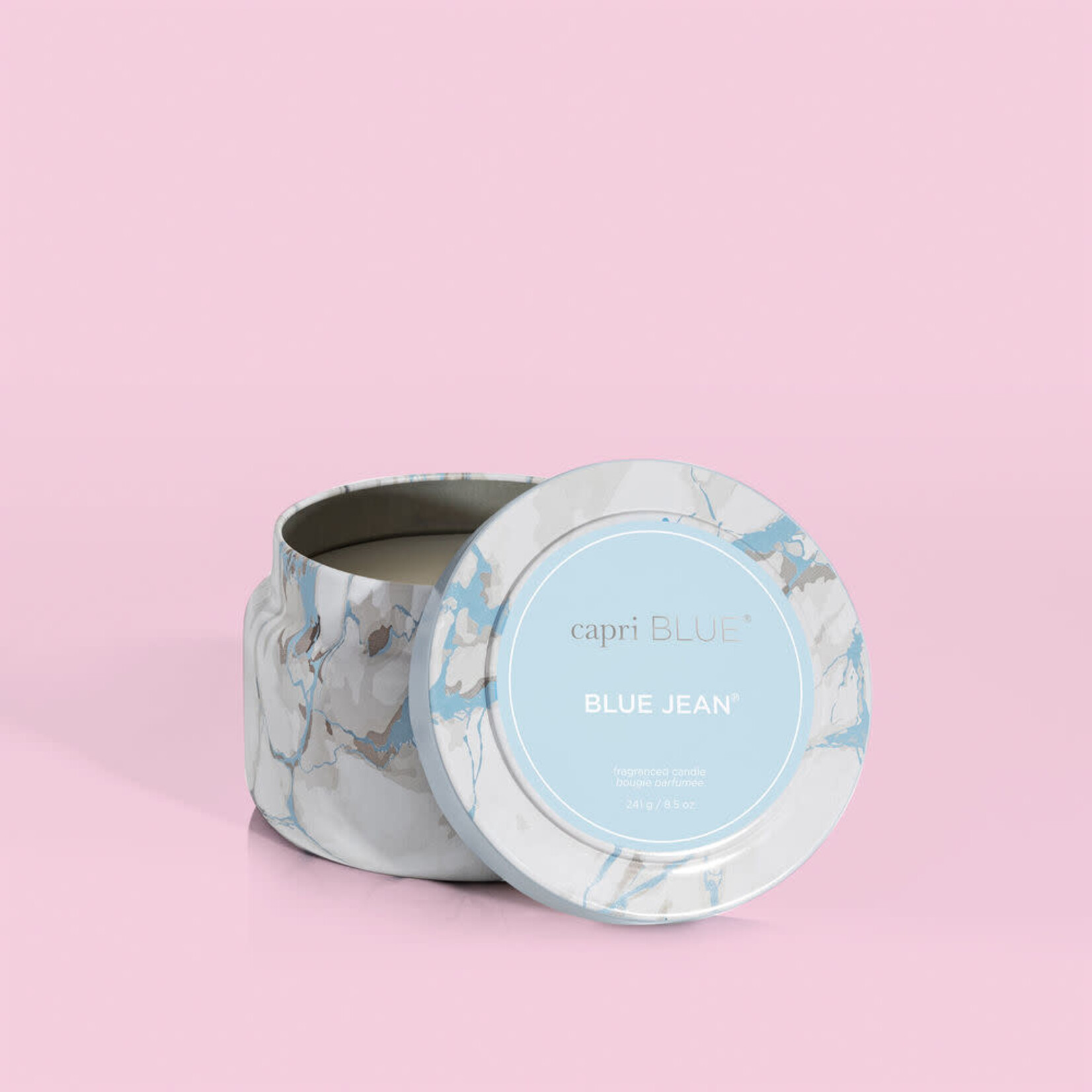 Capri Blue Modern Marble Travel Tin, 8.5 oz