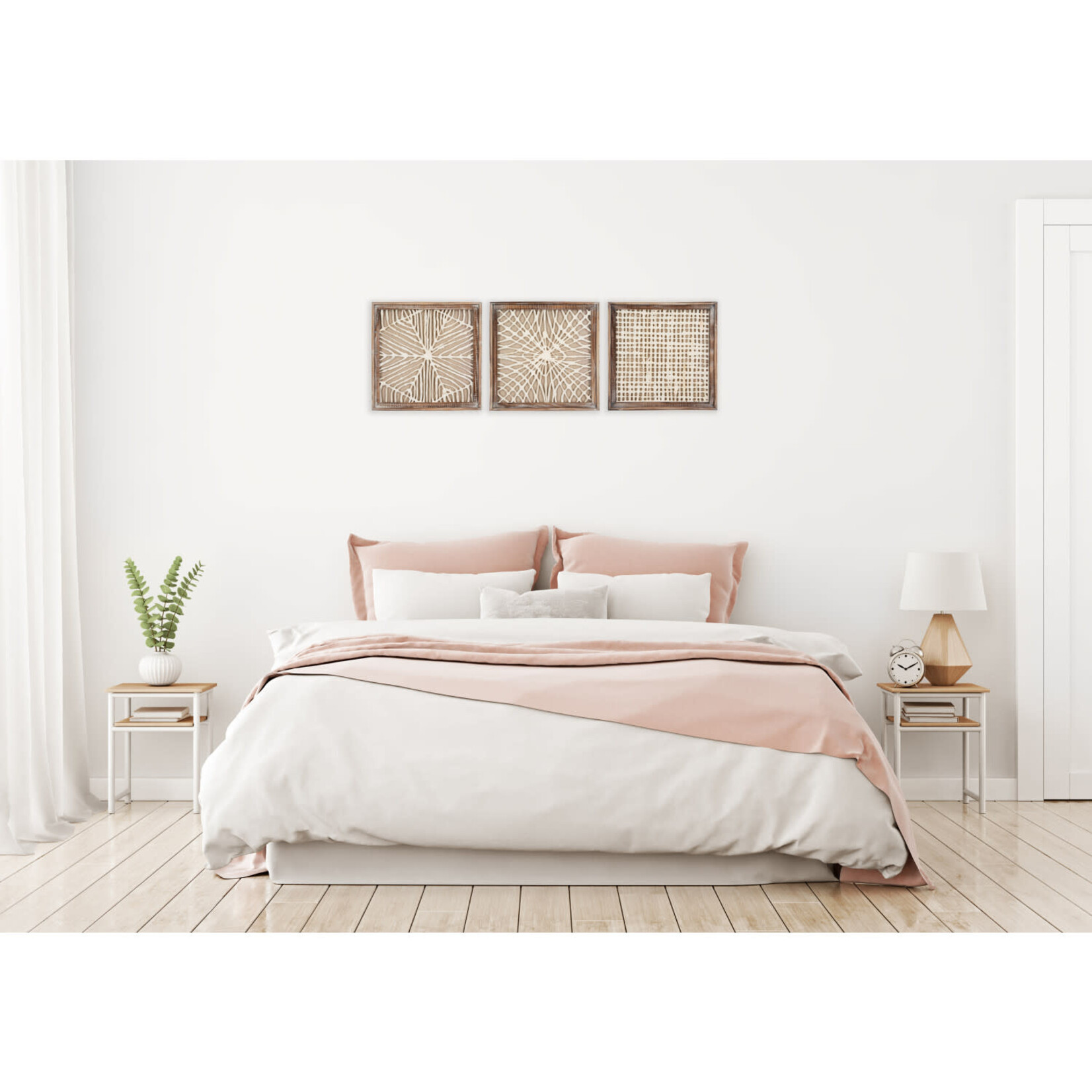 Framed Handmade Paper Wall Decor