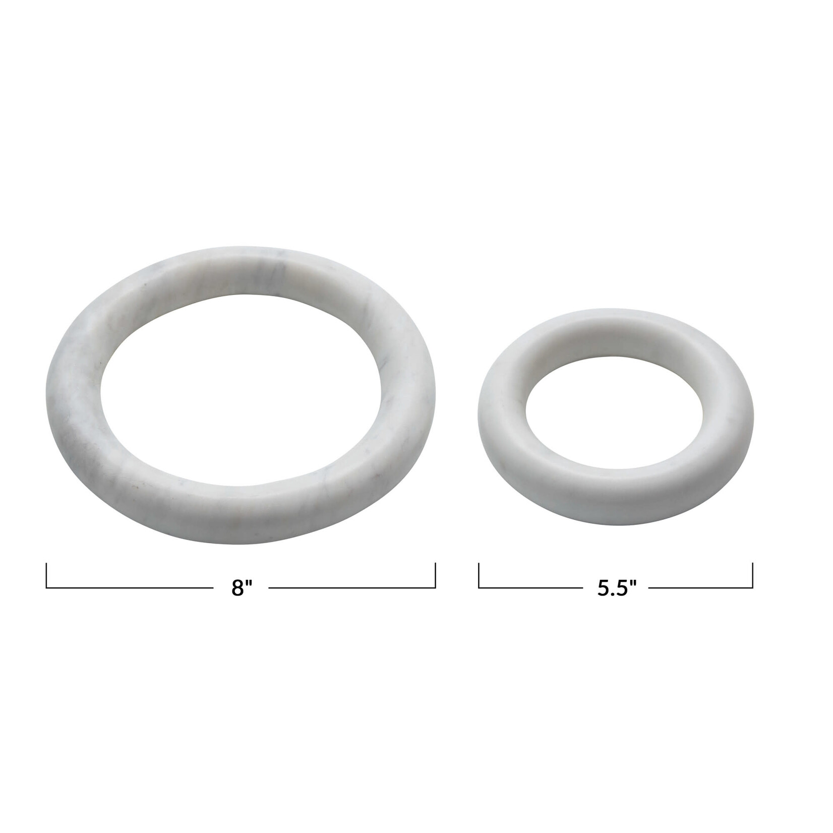 Round Marble Trivet Small