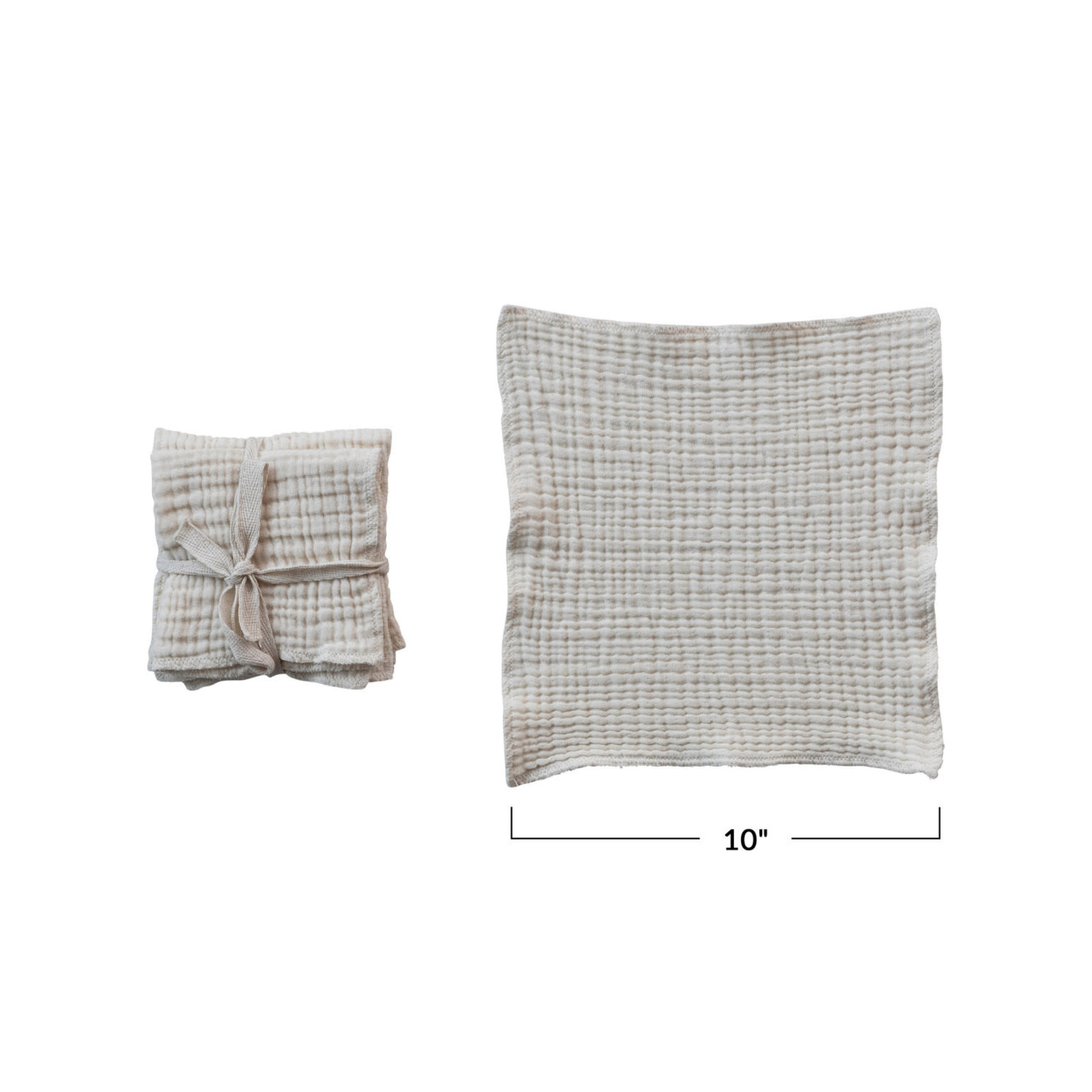 Cotton Dish Cloth natural