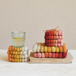 Wool Felt Ball Trivet