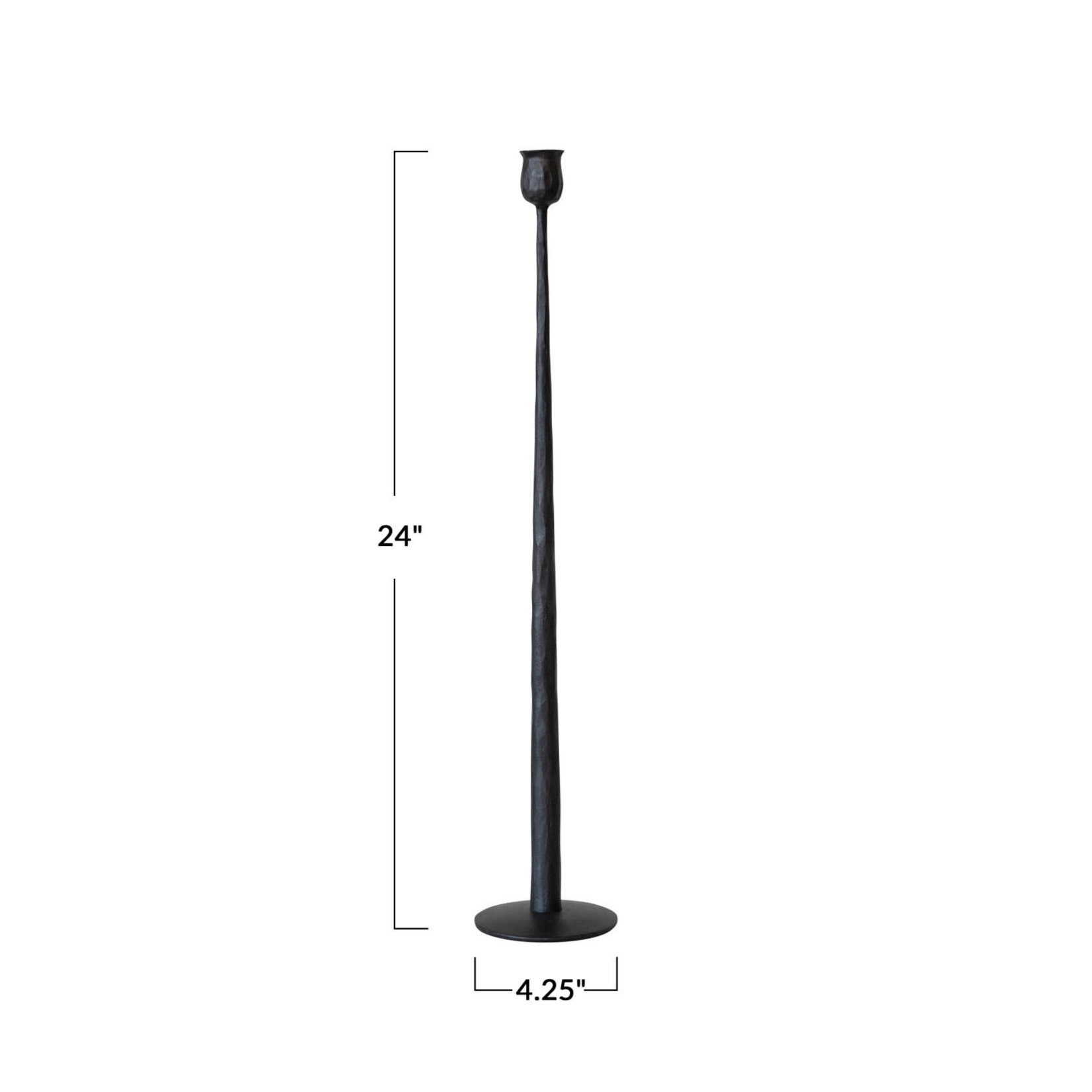 Cast Iron Taper Holder 24in