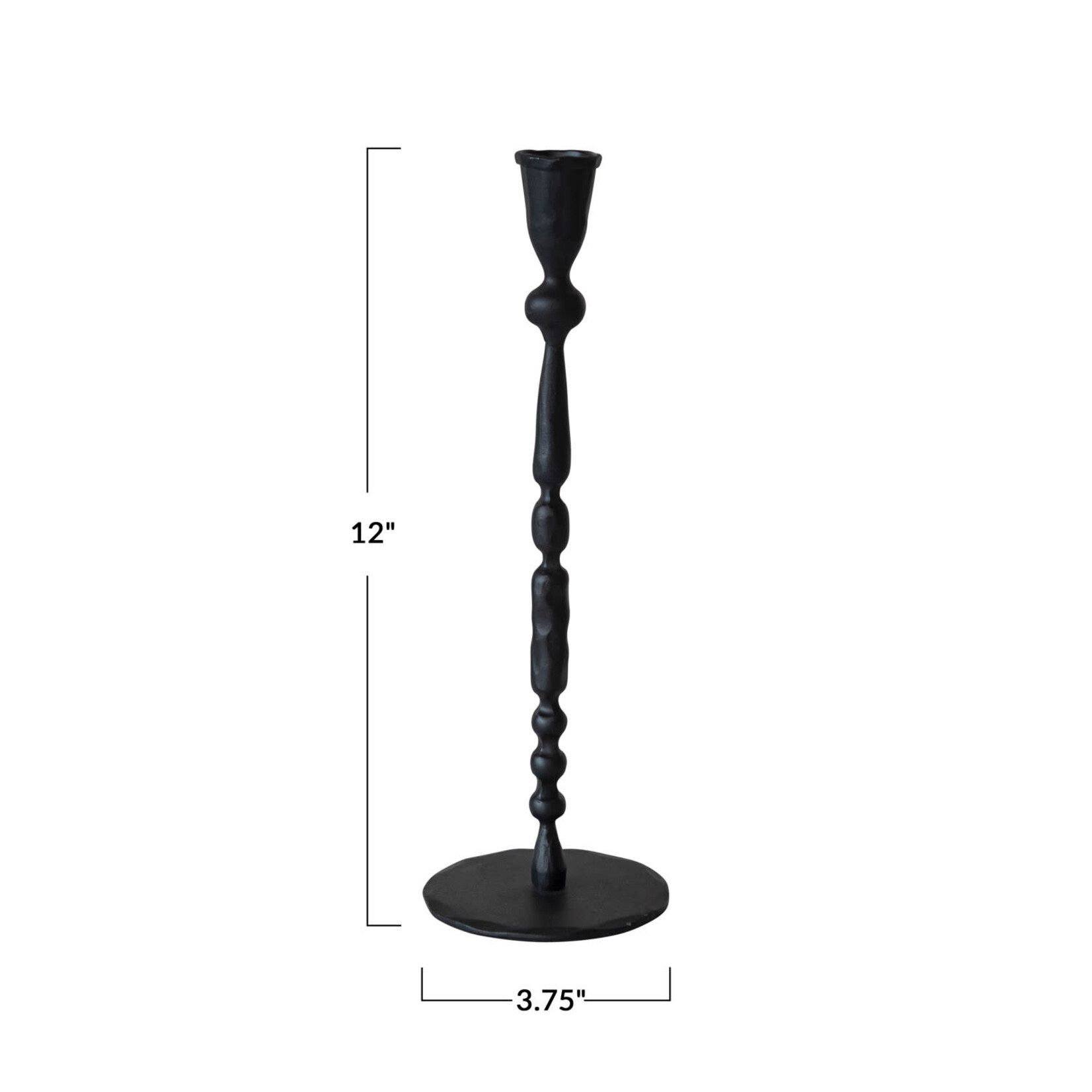 Cast Iron Taper Holder 12in