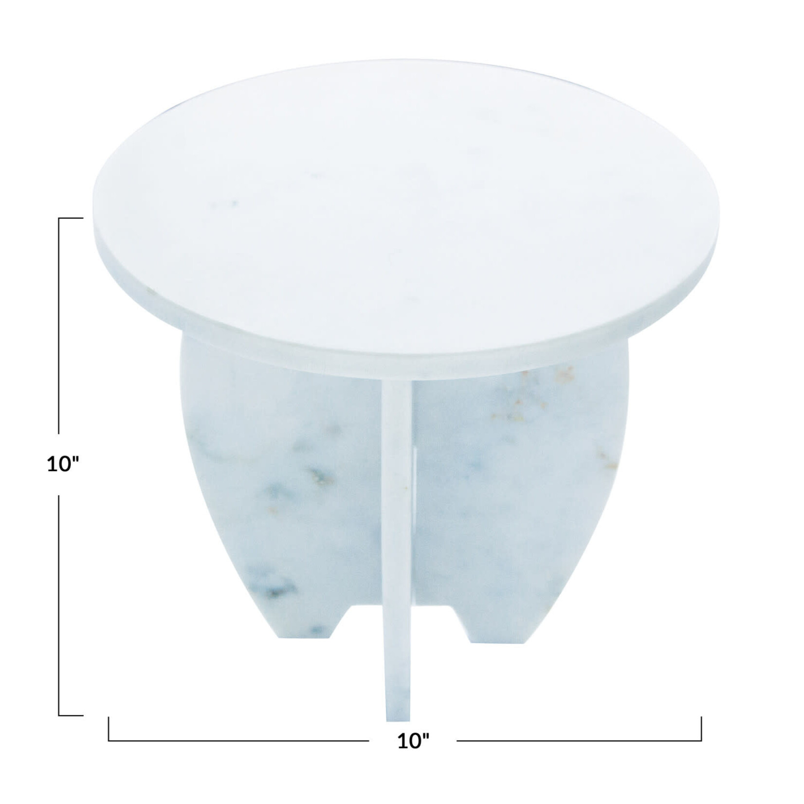 Marble Table 10in