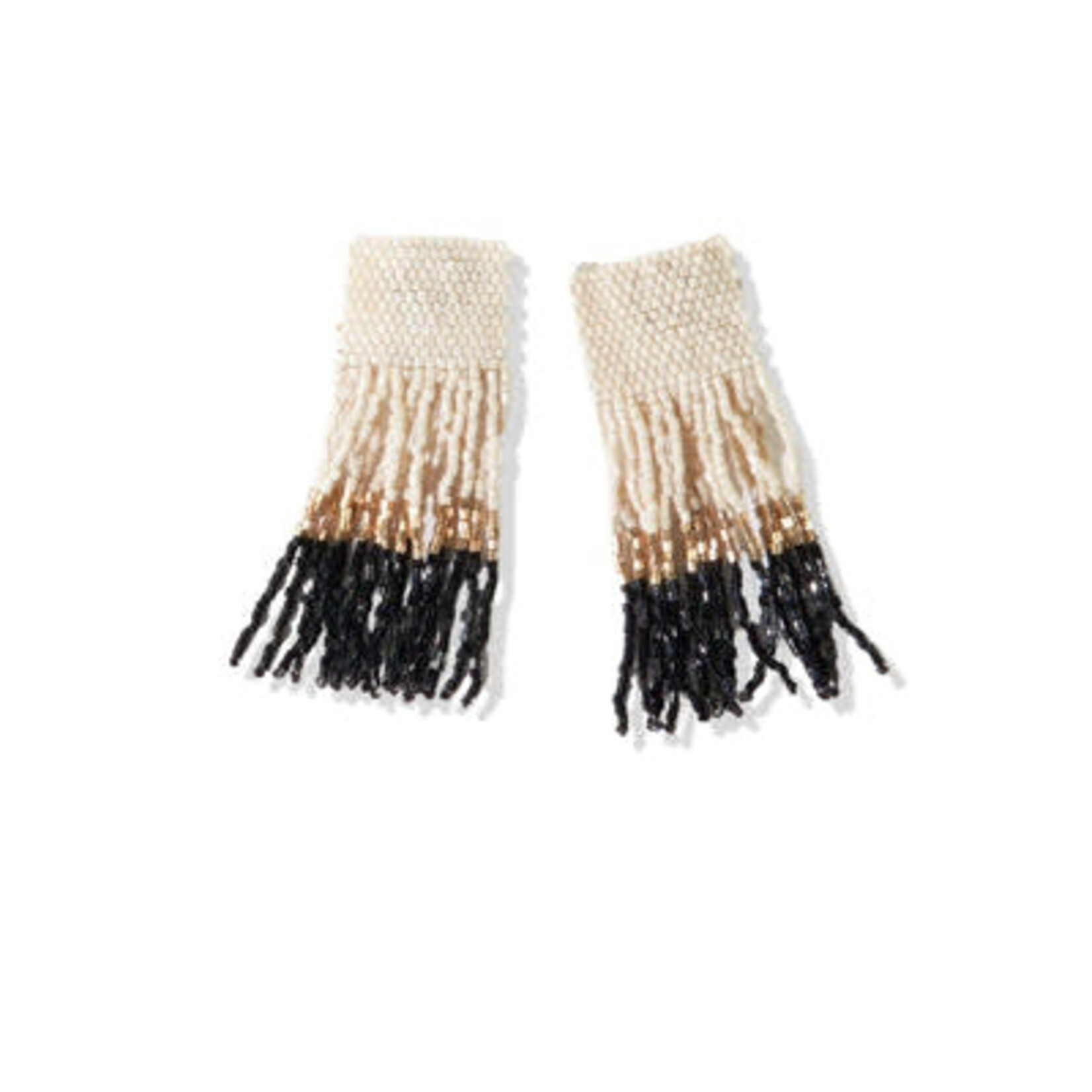 Ink + Alloy Ava ColorBlock Luxe Fringe Earring