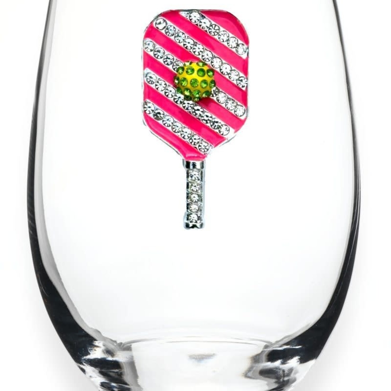 TheQueensJewels Stemless Jeweled Wine Glass