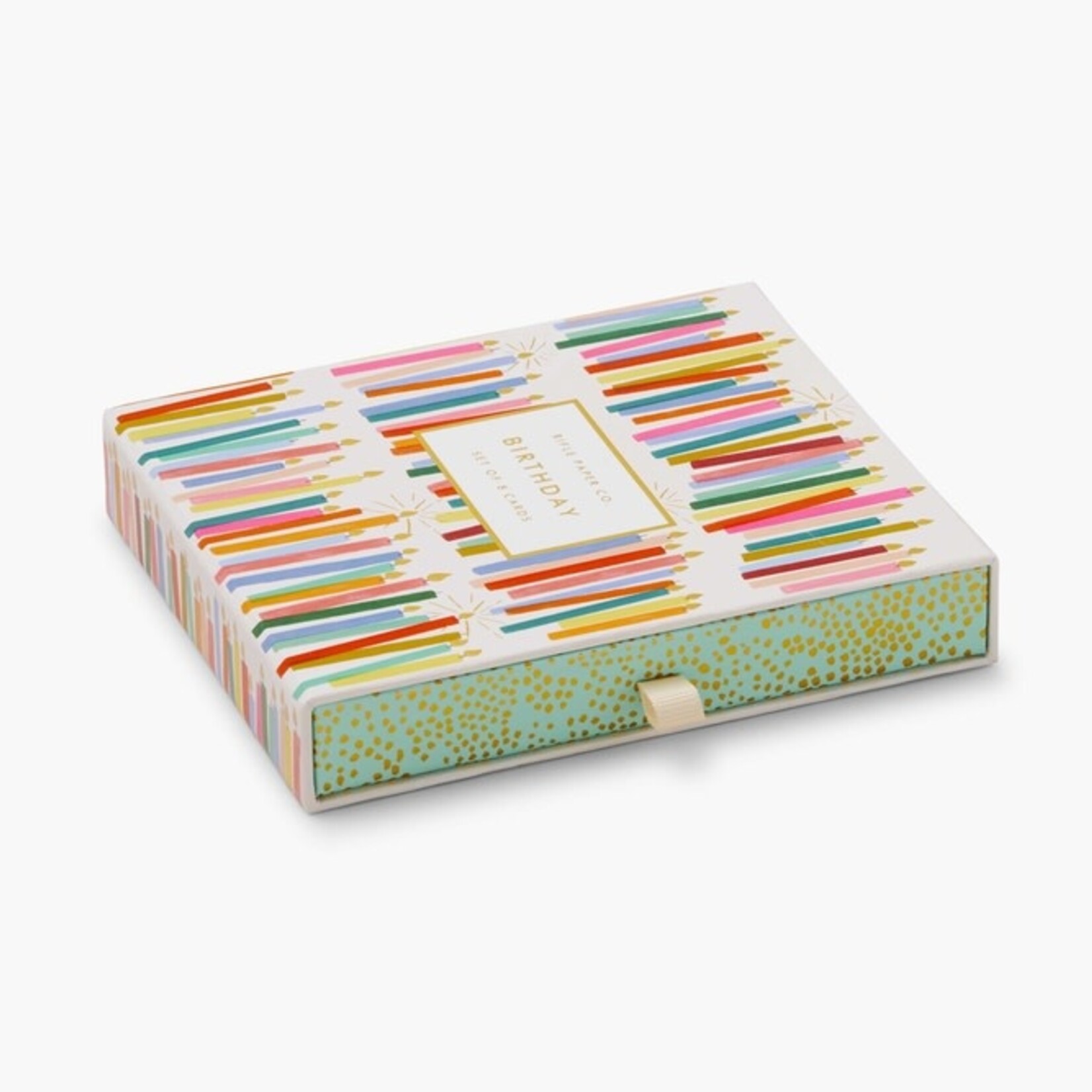 Rifle Paper Co Birthday Candles Keepsake Card Box