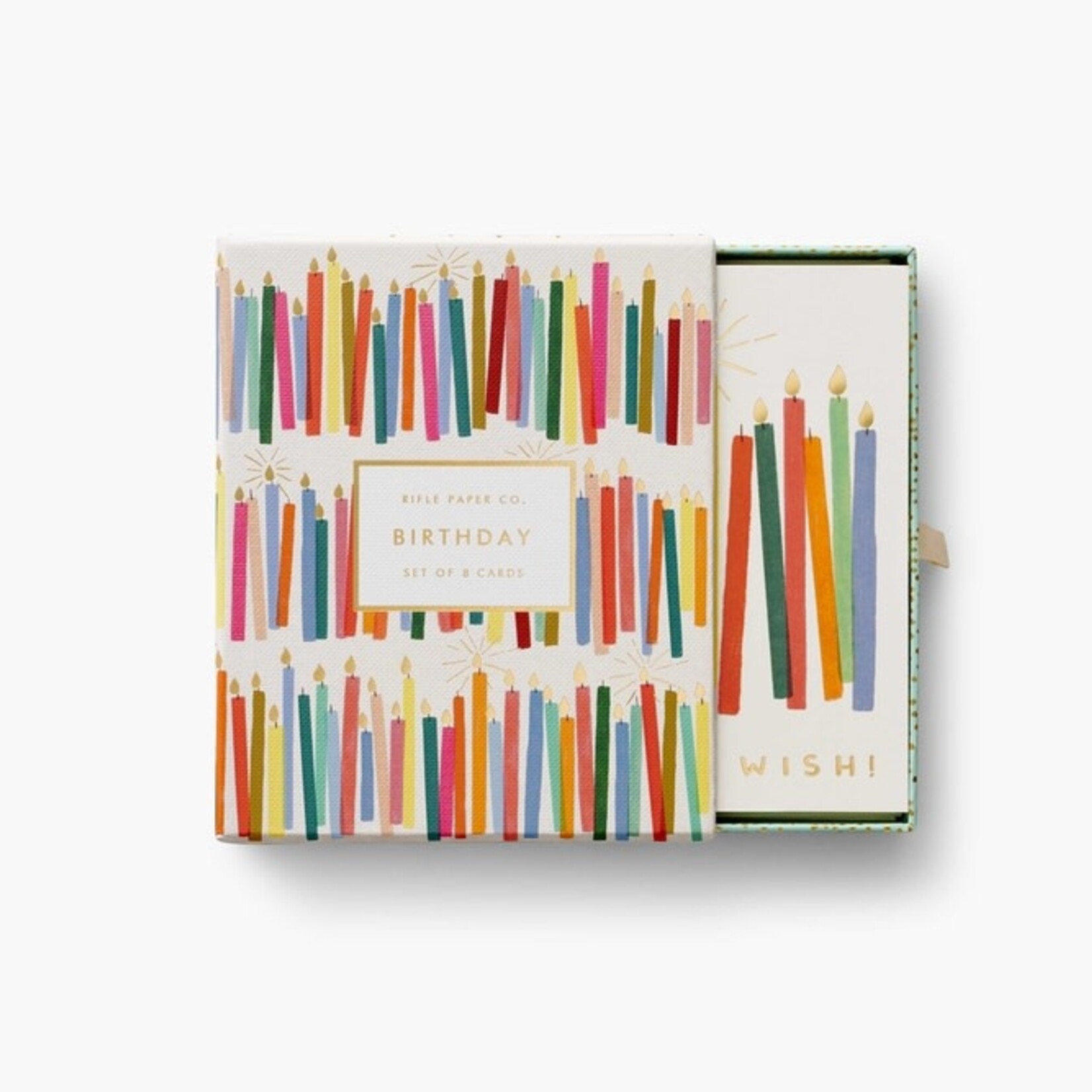 Rifle Paper Co Birthday Candles Keepsake Card Box