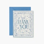 Rifle Paper Co Boxed Set Delft Thank You Card S/8