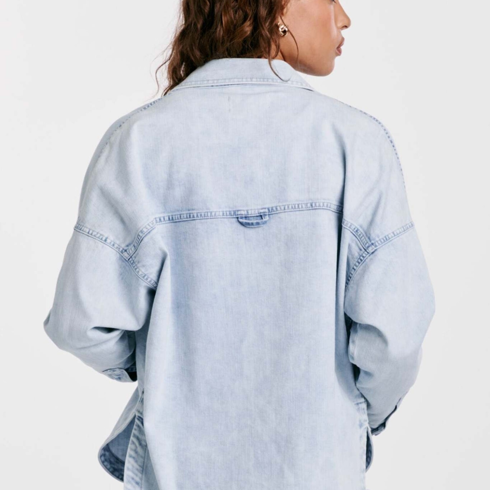 Gina Denim Shirt Jacket