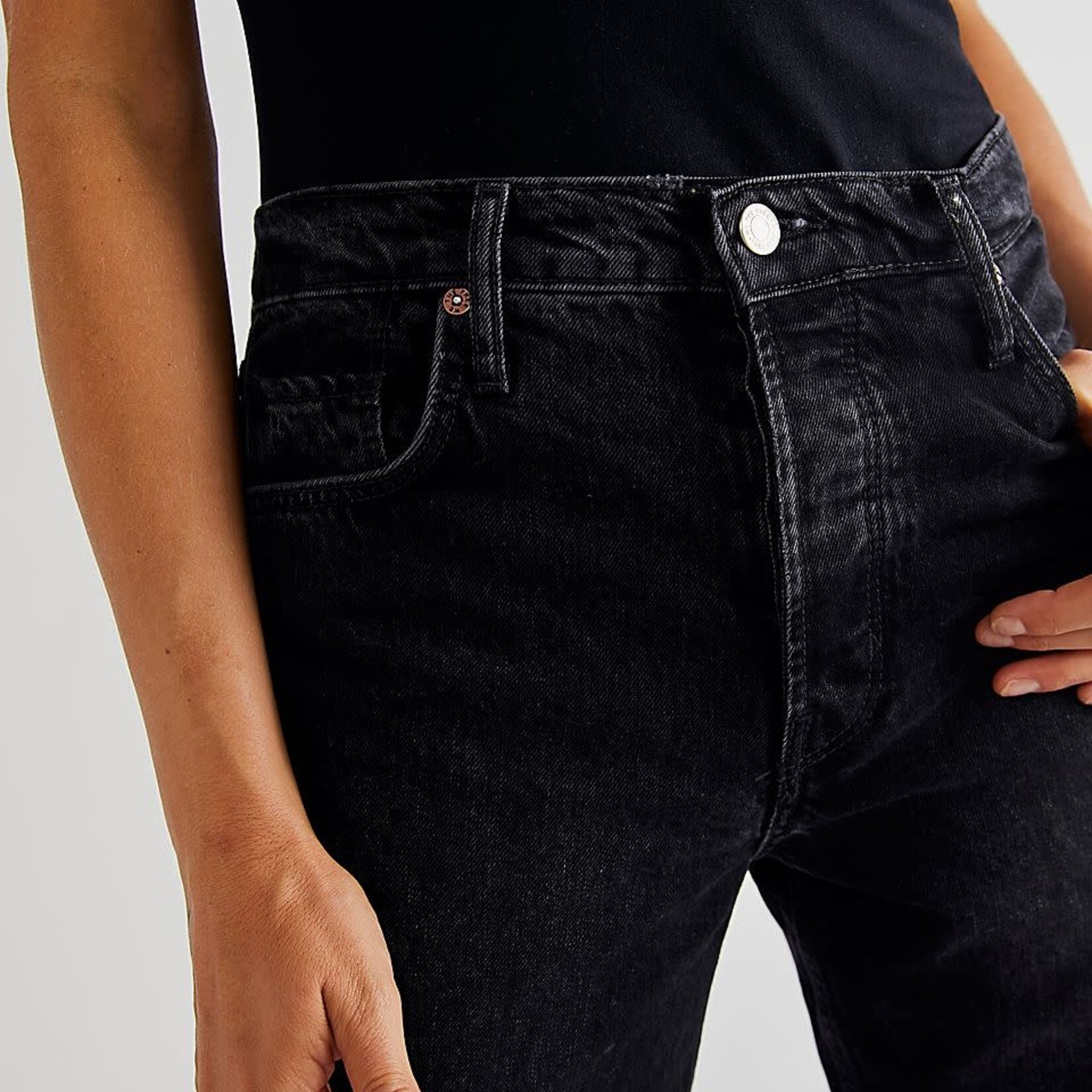 Free People Tapered Baggy Boyfriend