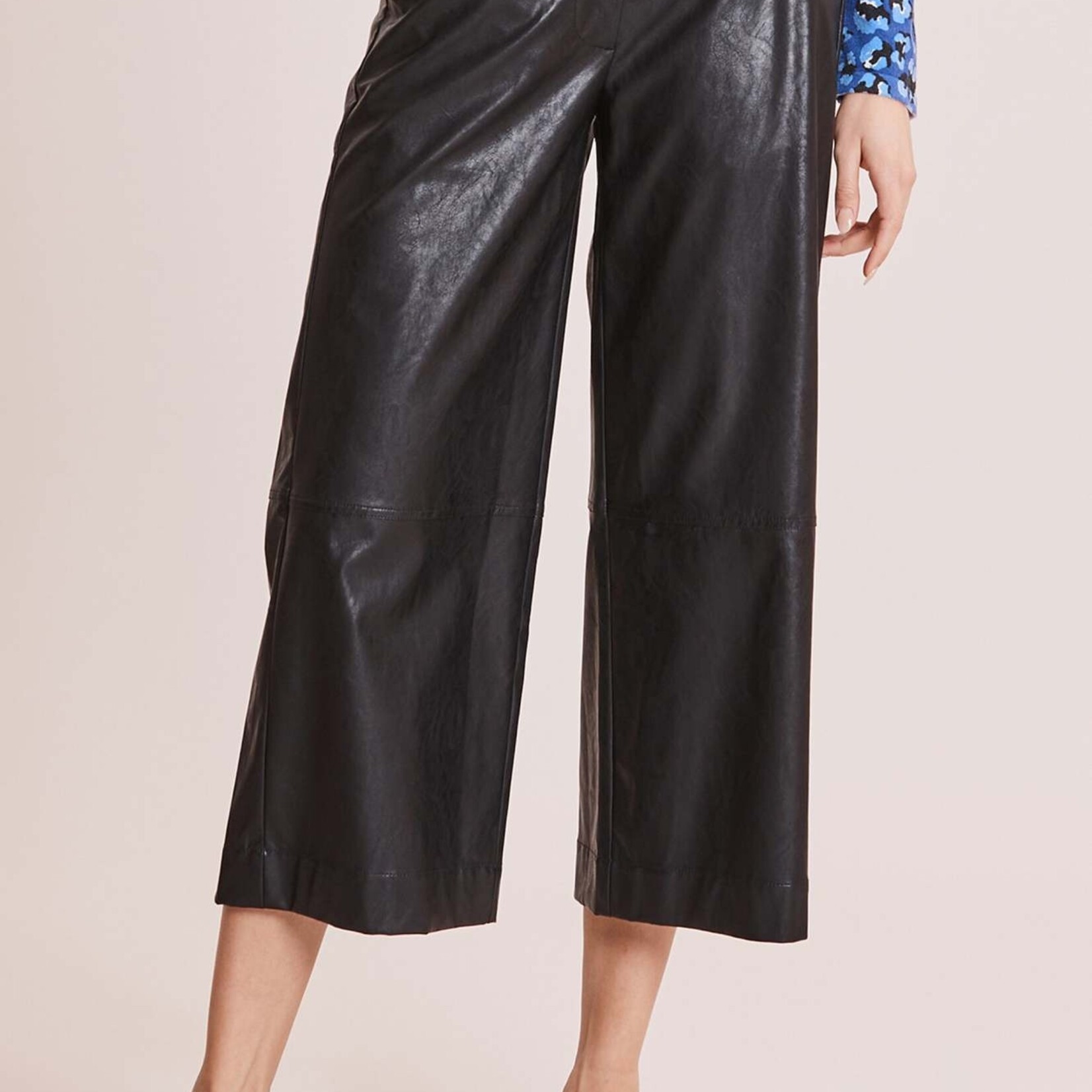 Rebecca Pleather Crop Pant
