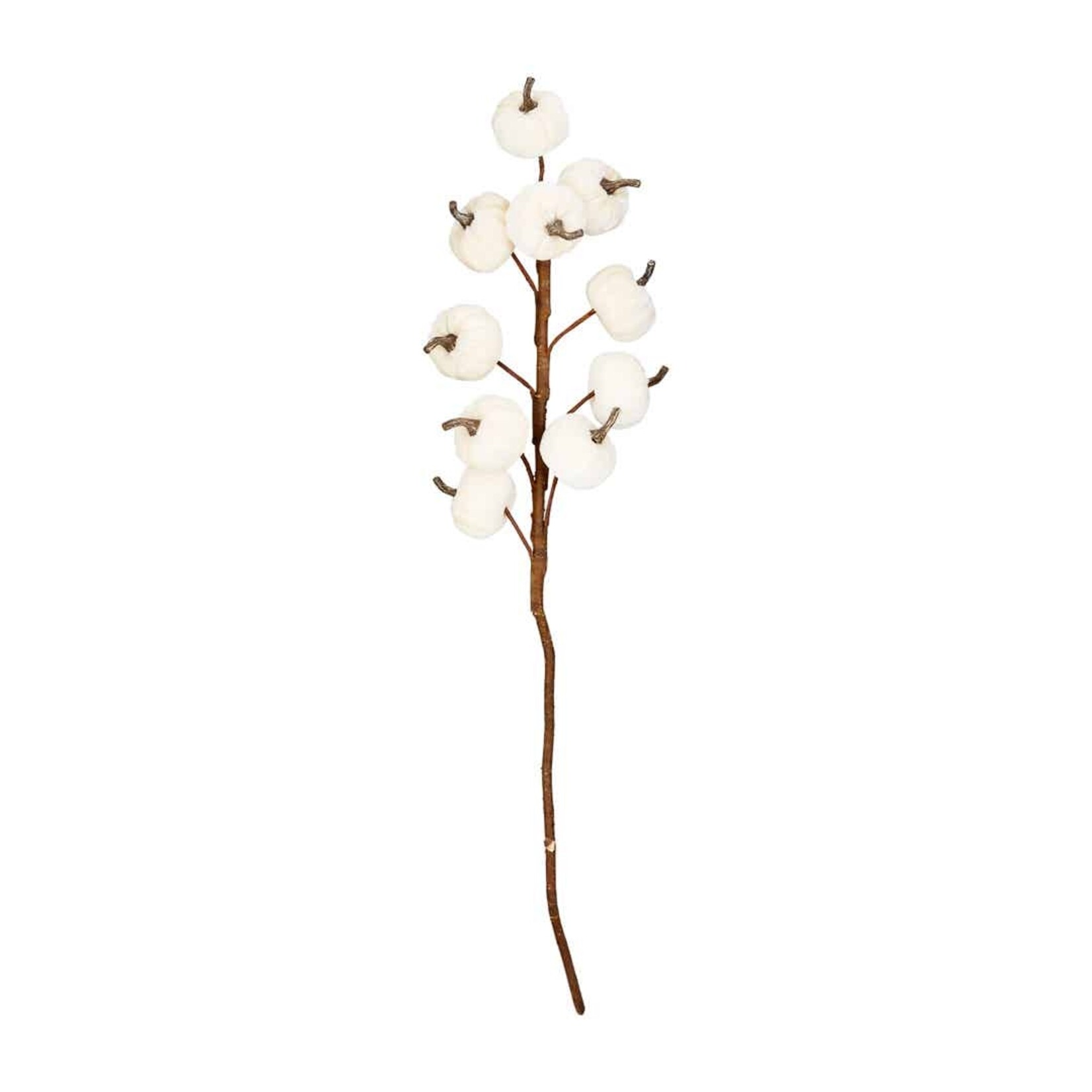 Mudpie Velvet Pumpkin Stem