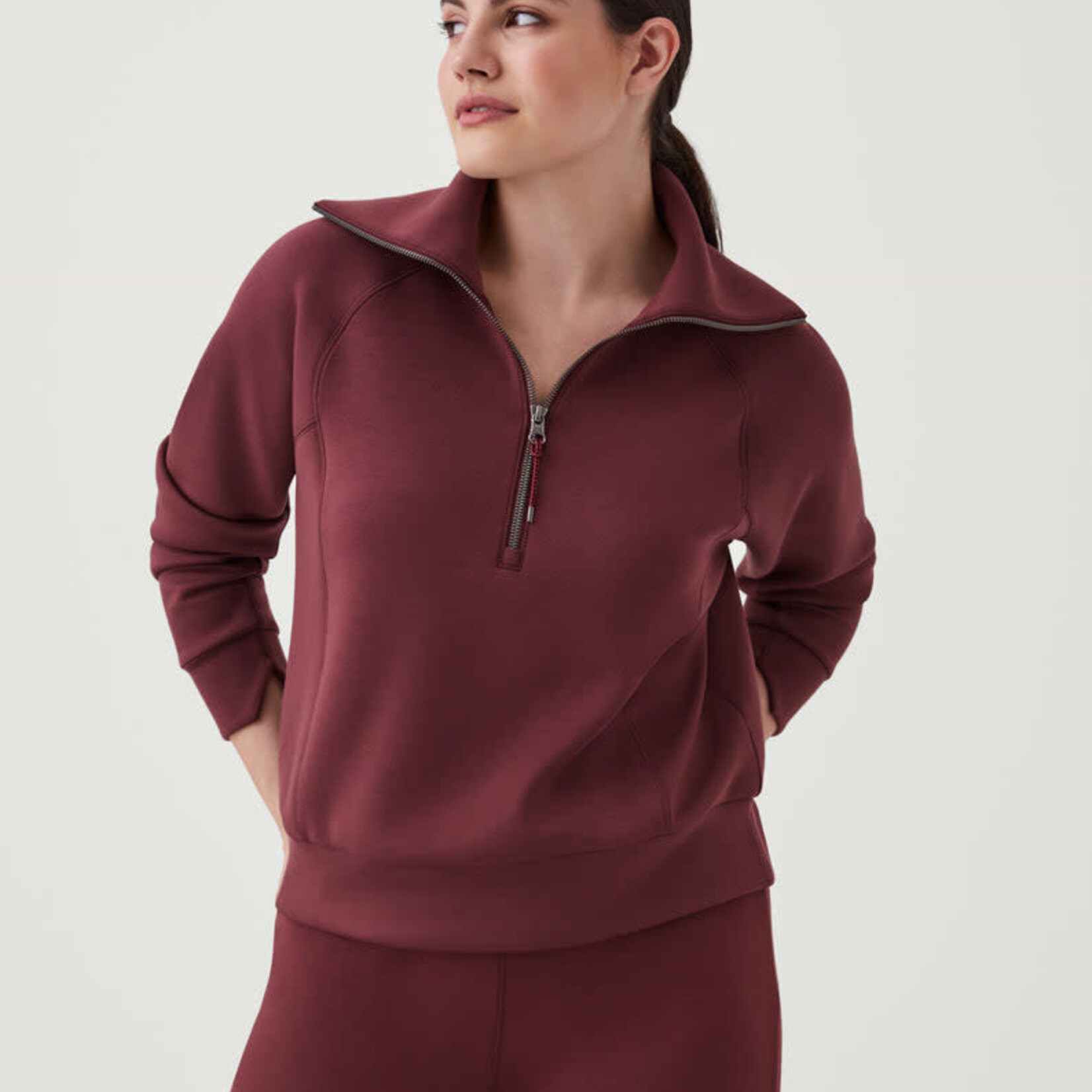 Spanx Air Essentials Half Zip