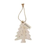 Mudpie Wood Tree Ornament, large
