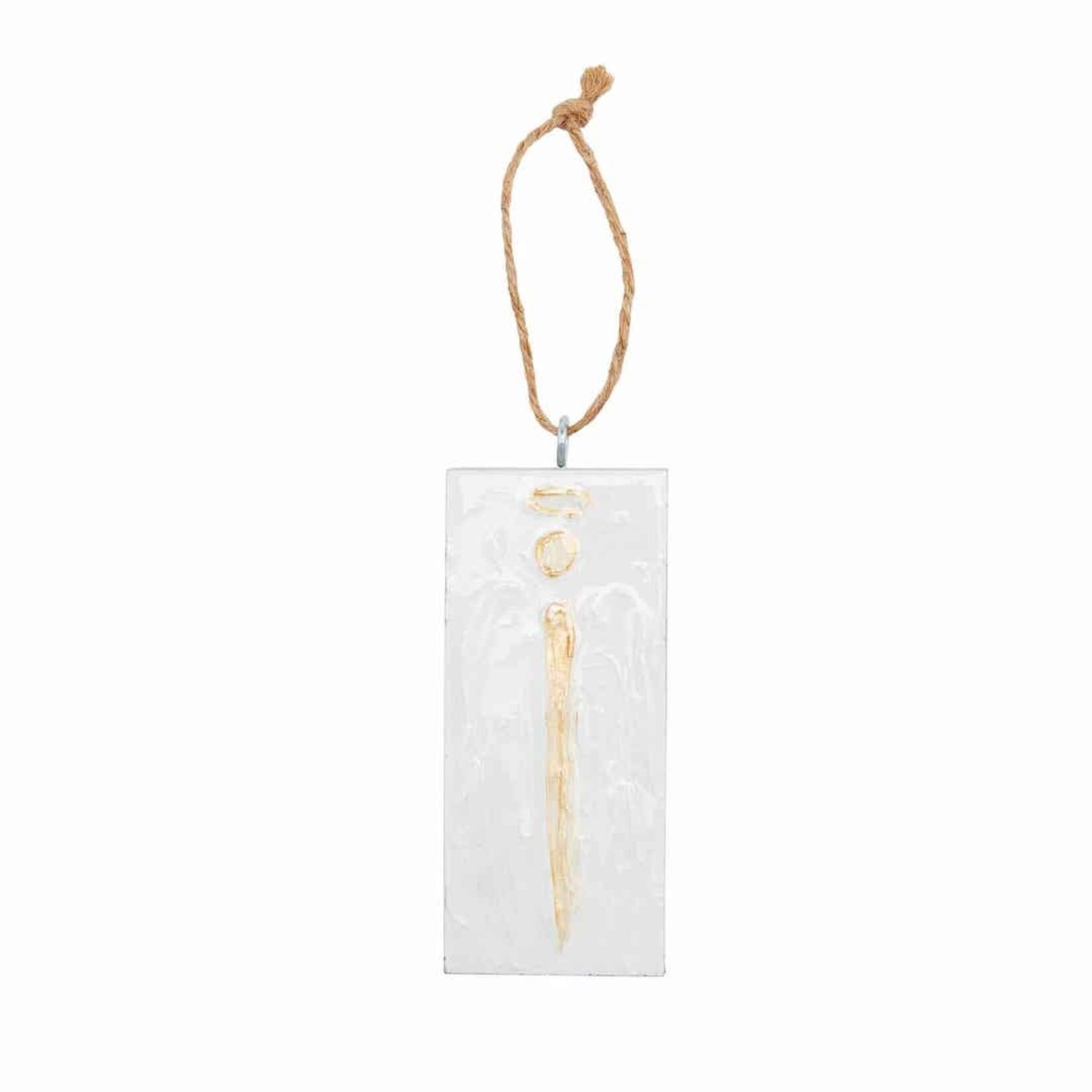 Mudpie Wood Block Ornament