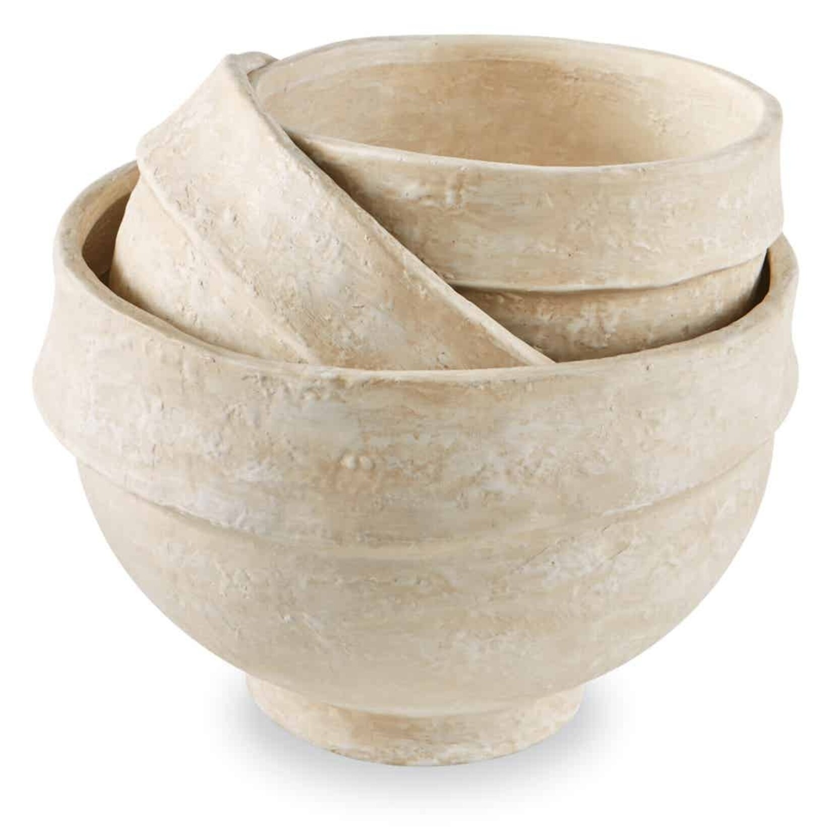 Mudpie Paper Mache Bowl, lg