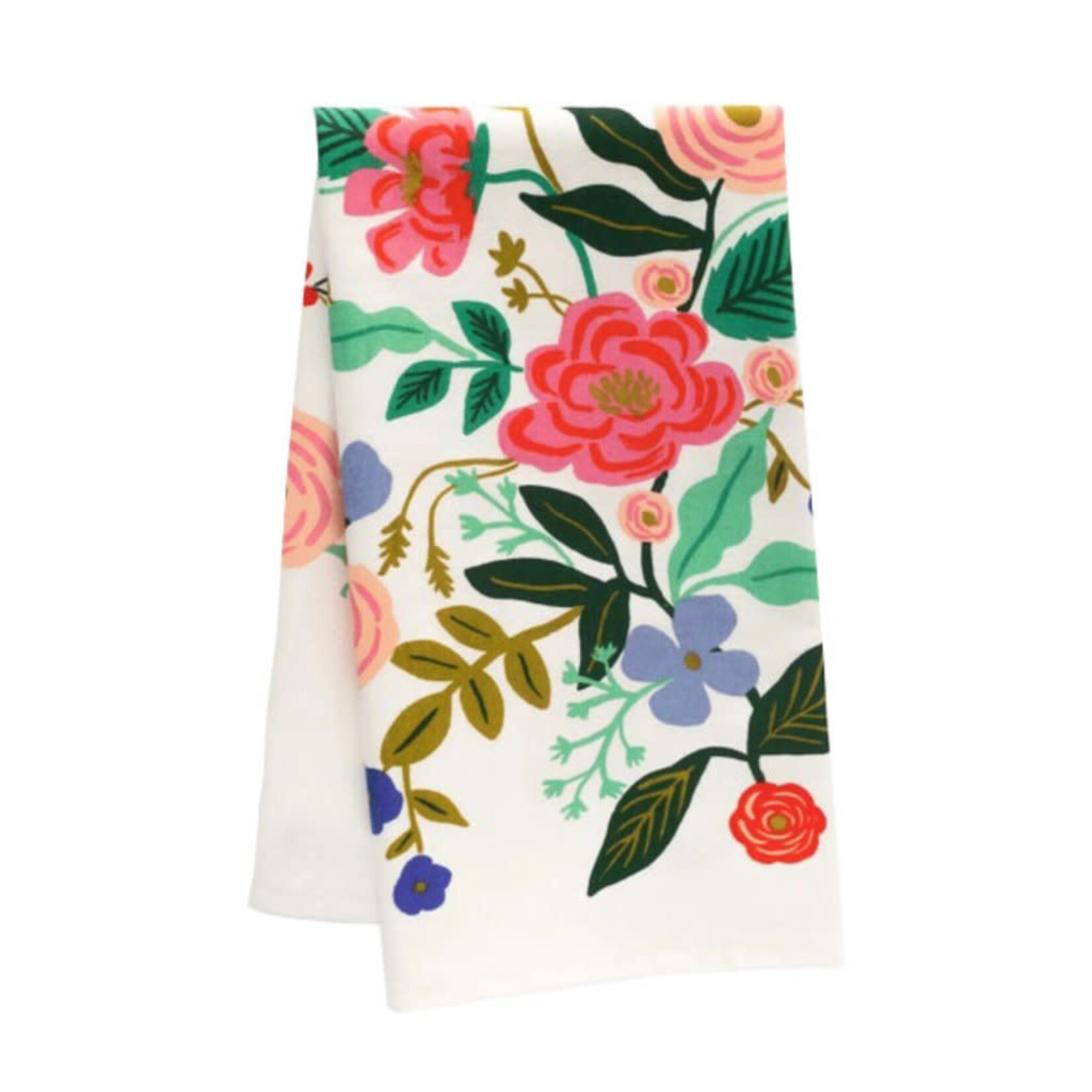 Rifle Paper Co Floral Vines Tea Towel