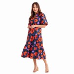 Mudpie Christine Tiered Midi Dress