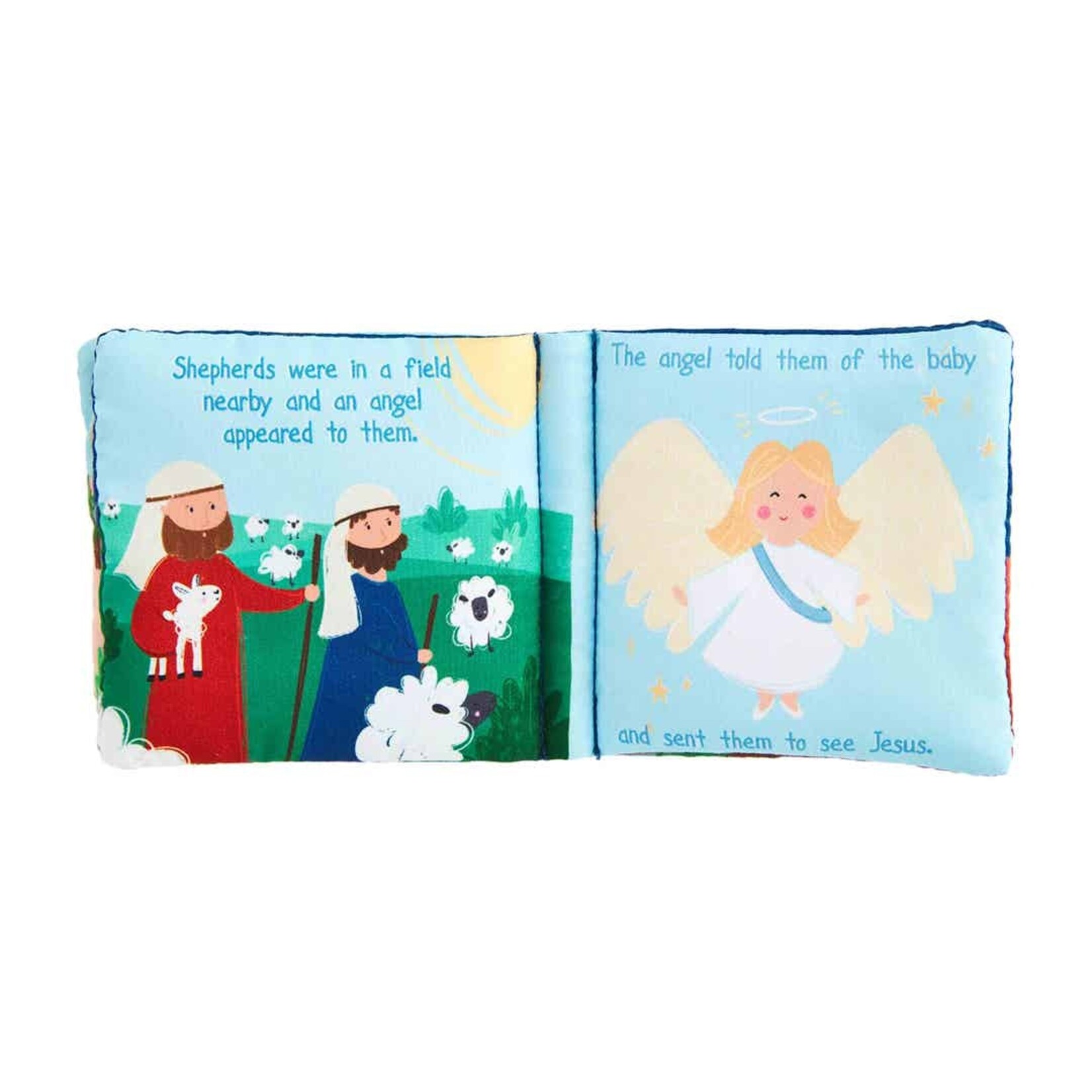 Mudpie Nativity Plush w/ Book
