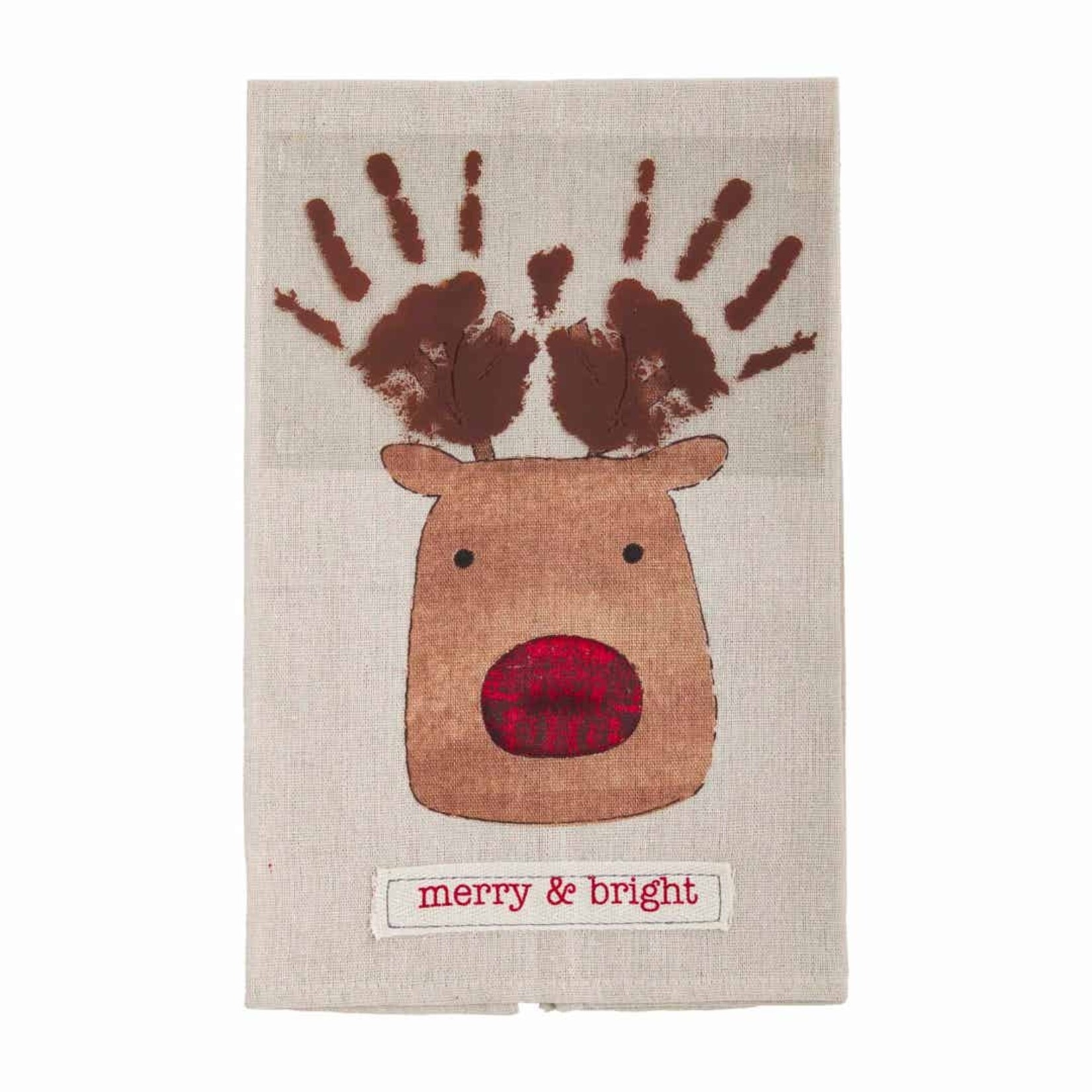 Mudpie Dish Towel Handprint Kit