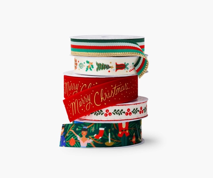 Rifle Paper Co Rifle Ribbon, 3-5 yards assorted - Theophilus