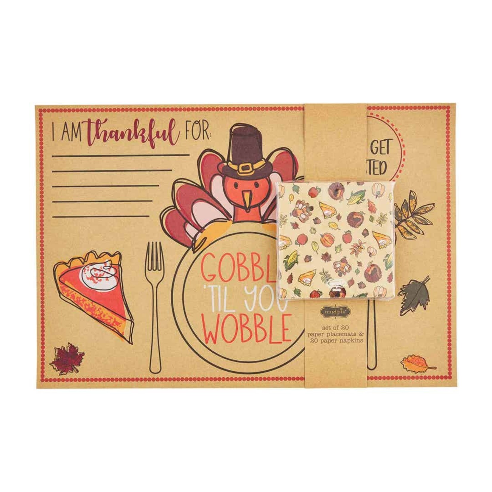 Mudpie Placemat + Napkin Set