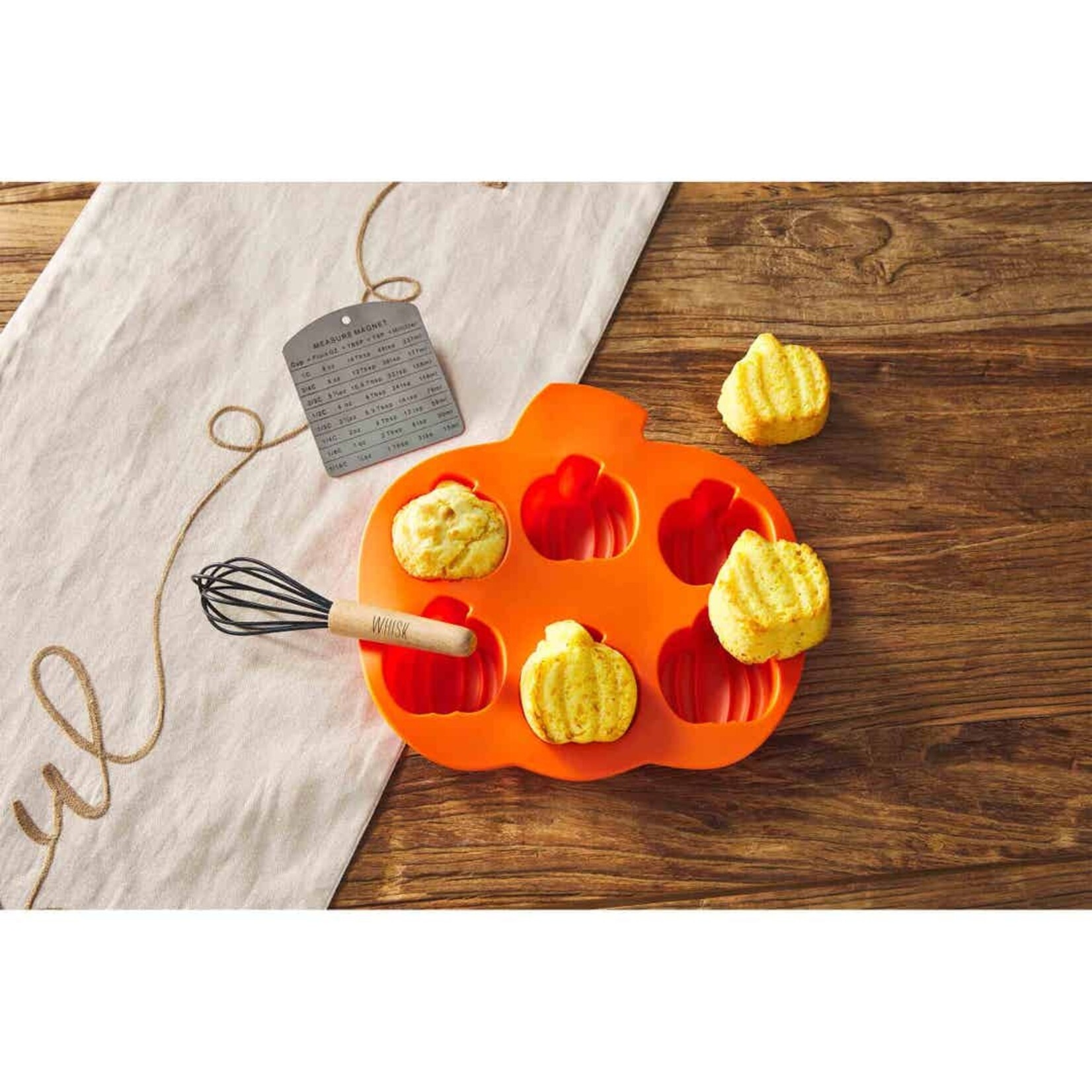 Mudpie Pumpkin Silicone Baking Set