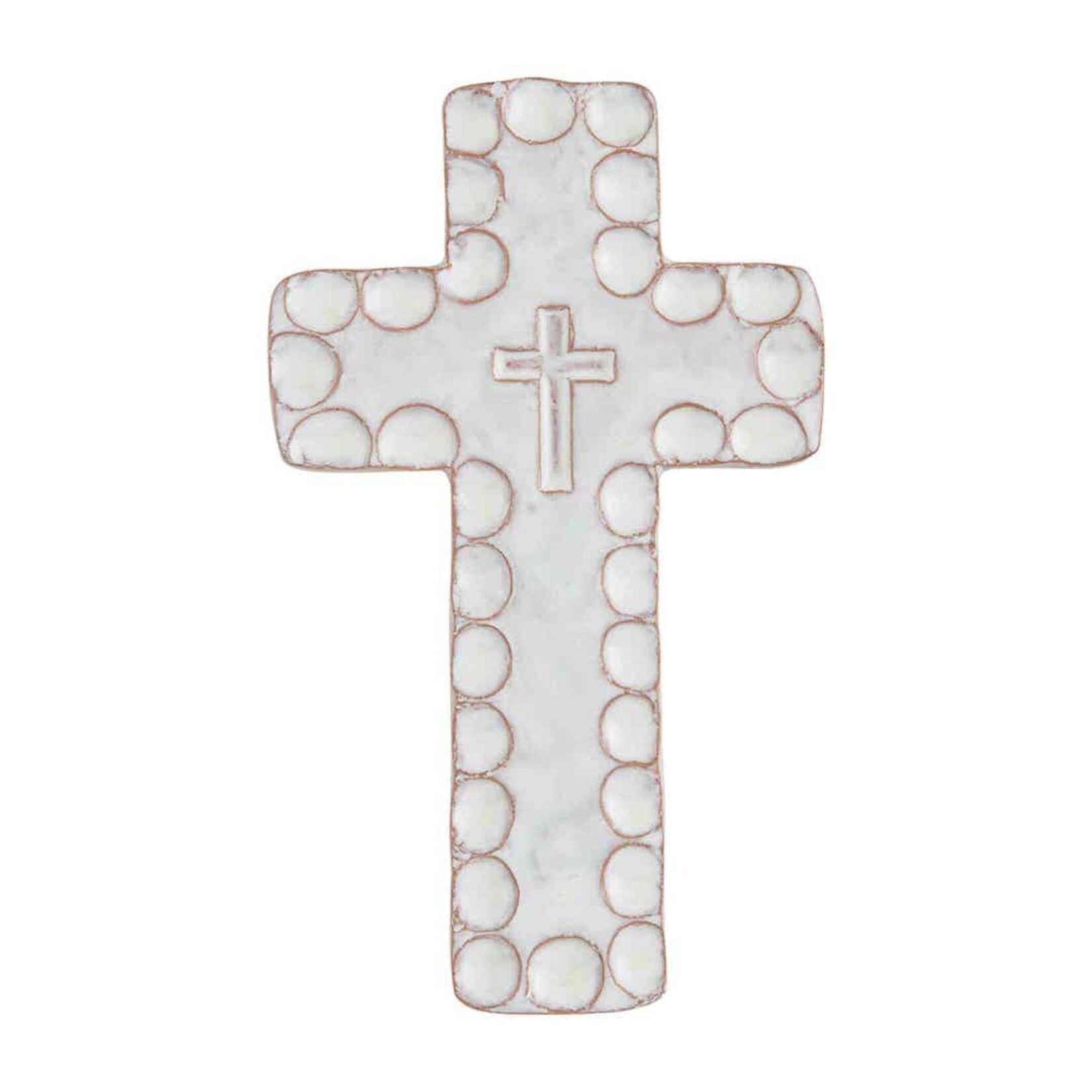 Mudpie Stoneware Cross, large